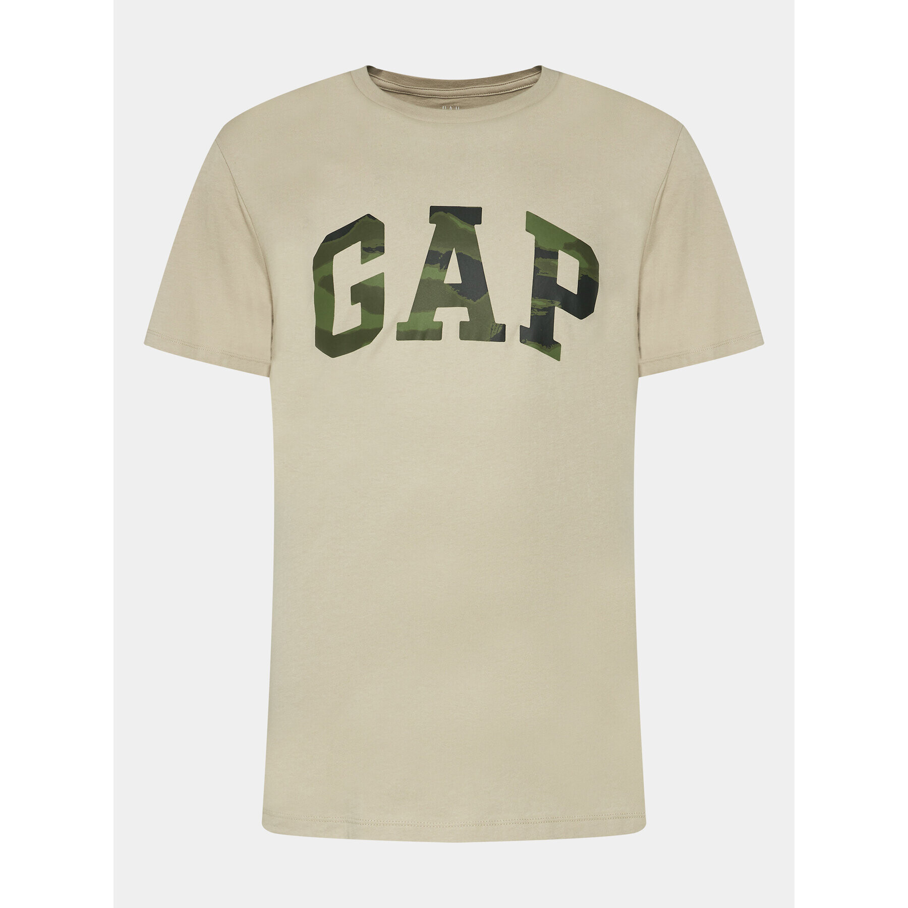 Gap Тишърт 550338-26 Бежов Regular Fit - Pepit.bg