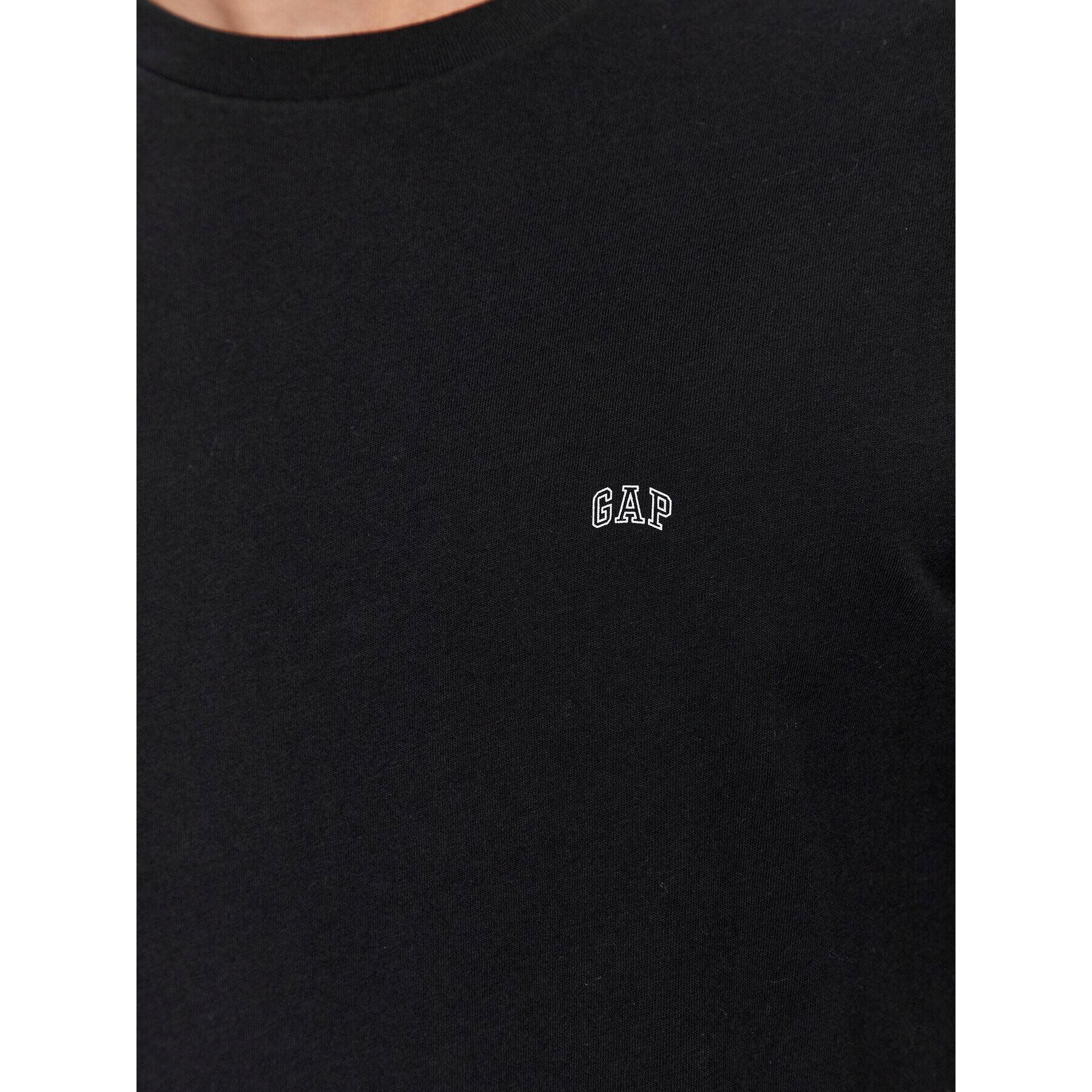 Gap Тишърт 753766-00 Черен Regular Fit - Pepit.bg