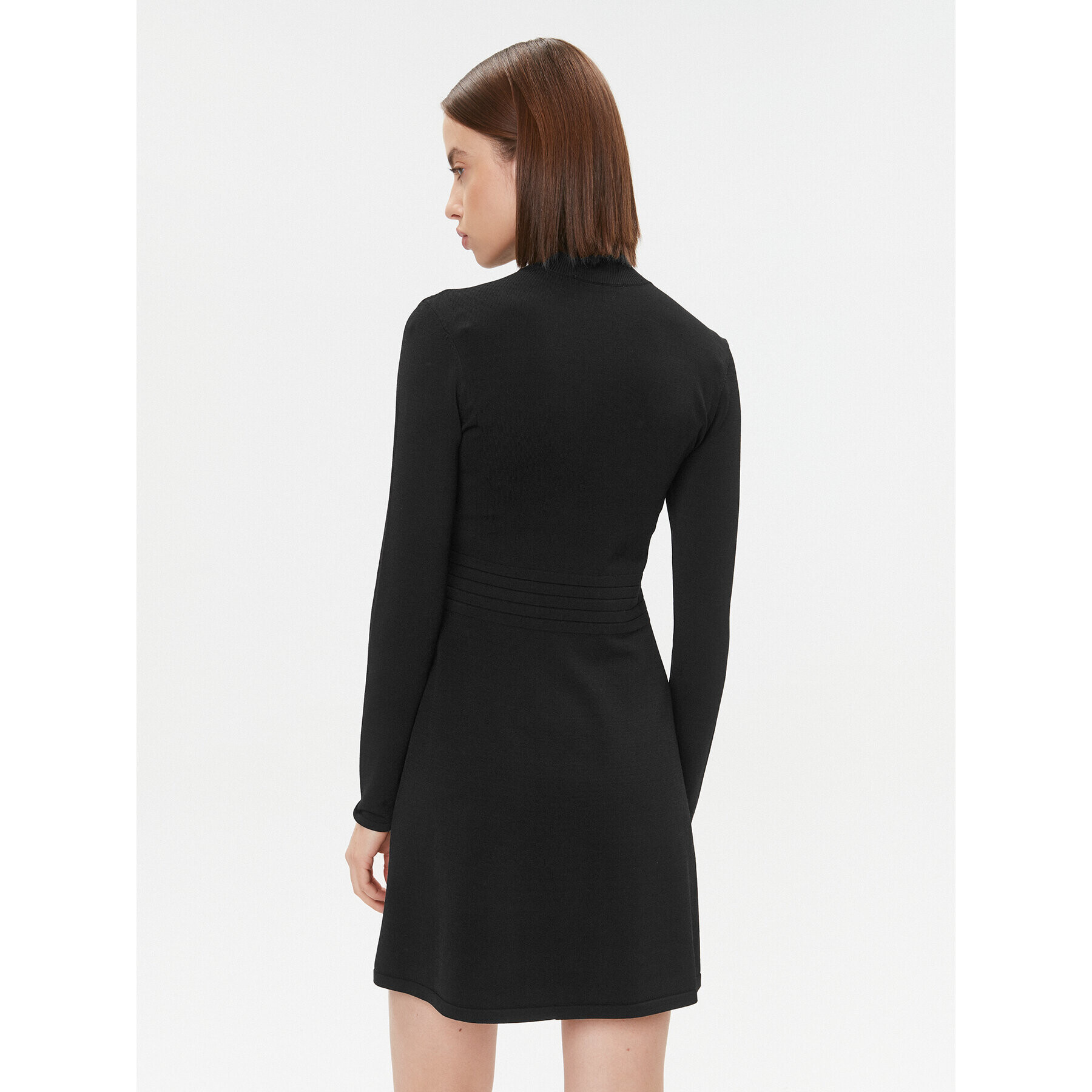 Gaudi Плетена рокля 321FD13003 Черен Regular Fit - Pepit.bg