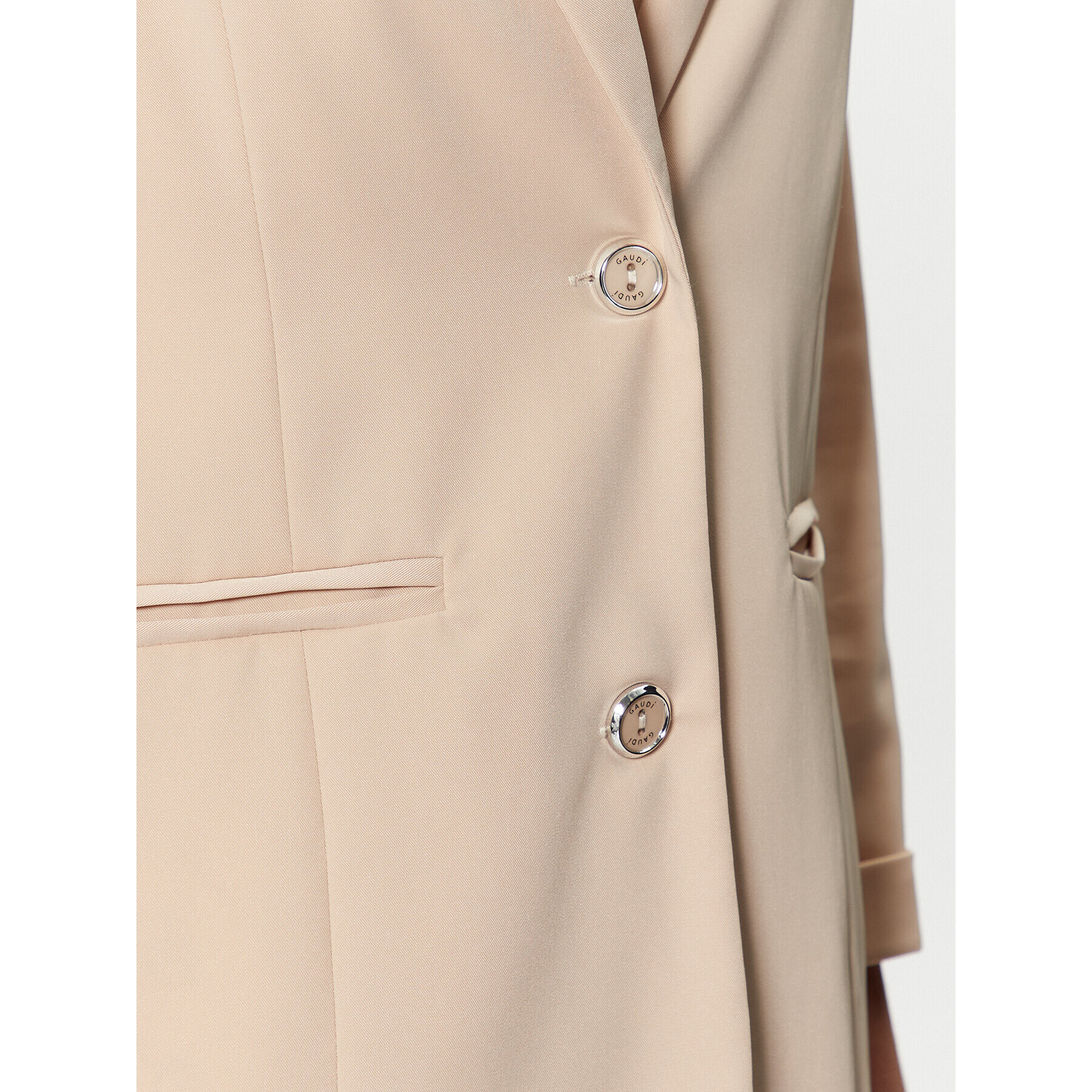 Gaudi Сако 311BD35015 Бежов Regular Fit - Pepit.bg