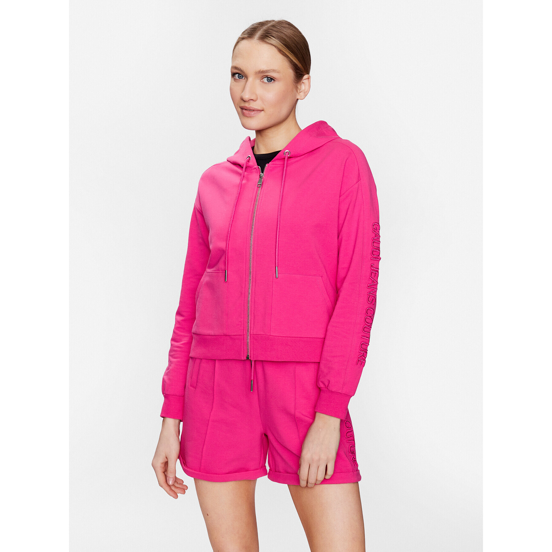 Gaudi Суитшърт 311BD64018 Розов Regular Fit - Pepit.bg