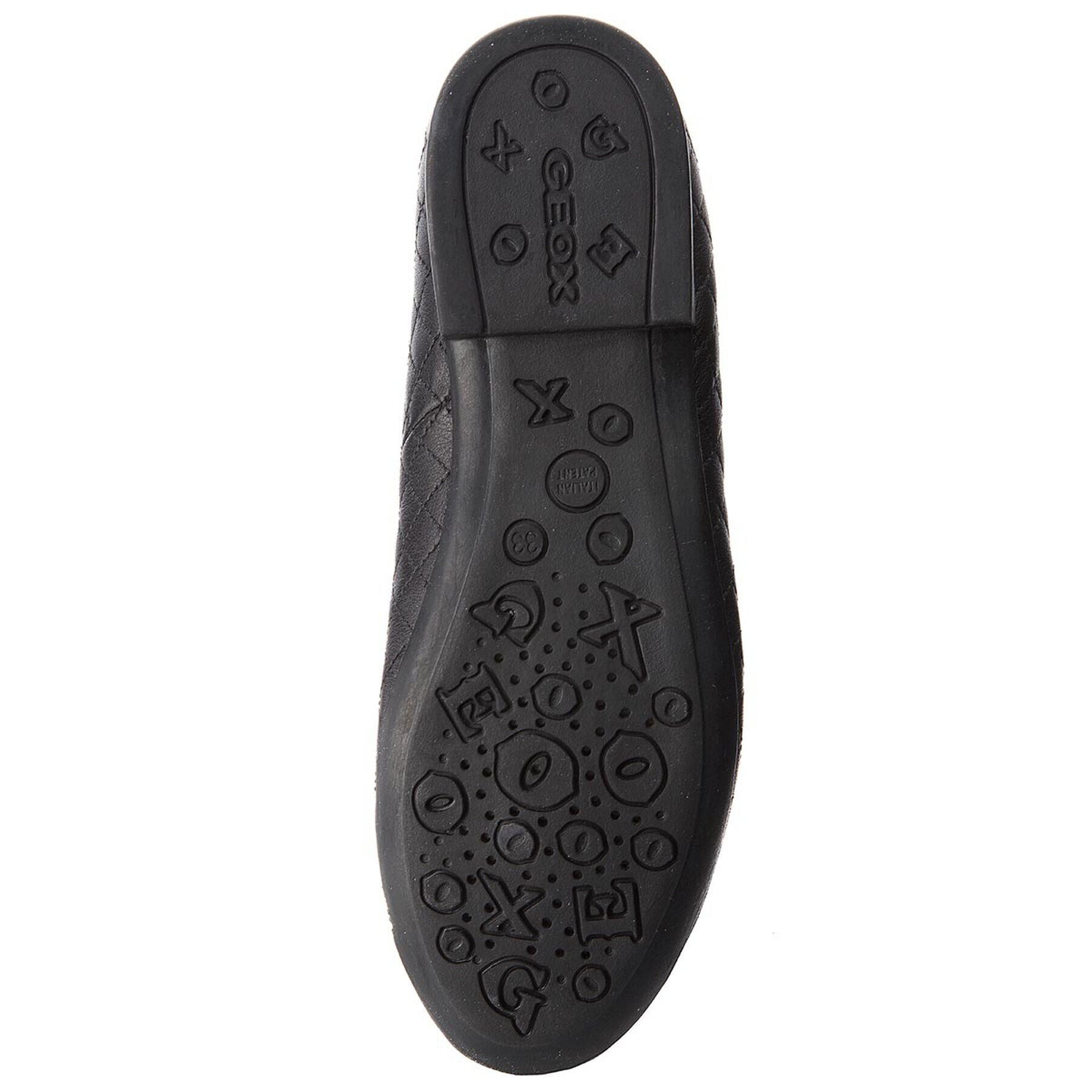 Geox Балеринки J Plie'B J5455B 08502 C9999 S Черен - Pepit.bg