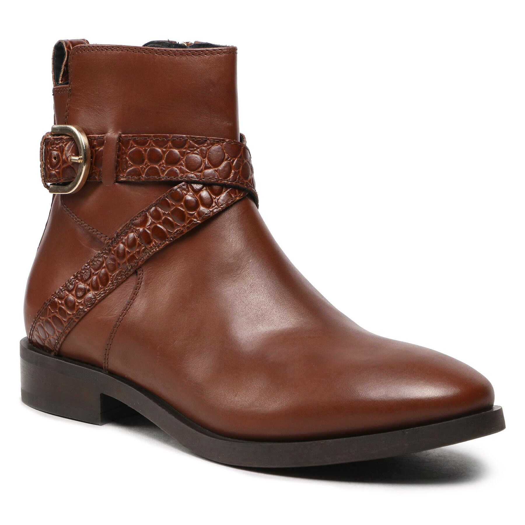 Geox Боти D Brogue D D262UD 04340 C0013 Кафяв - Pepit.bg