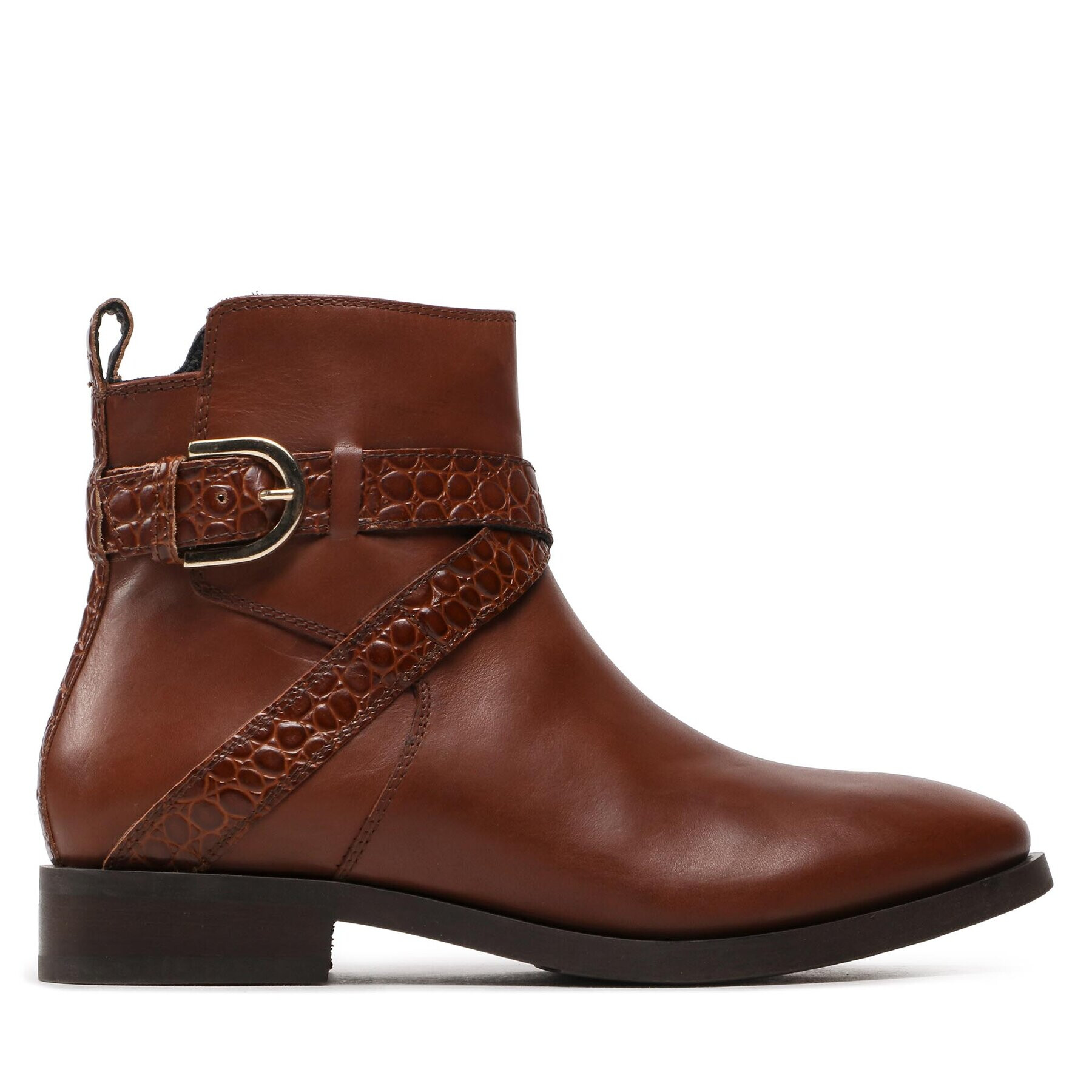 Geox Боти D Brogue D D262UD 04340 C0013 Кафяв - Pepit.bg