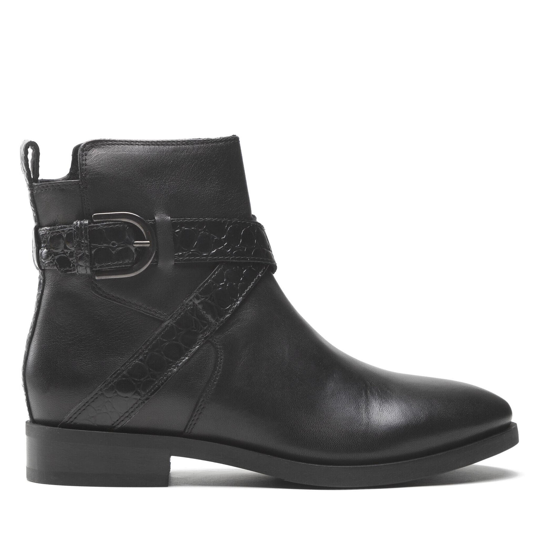 Geox Боти D Brogue D D262UD 04340 C9999 Черен - Pepit.bg