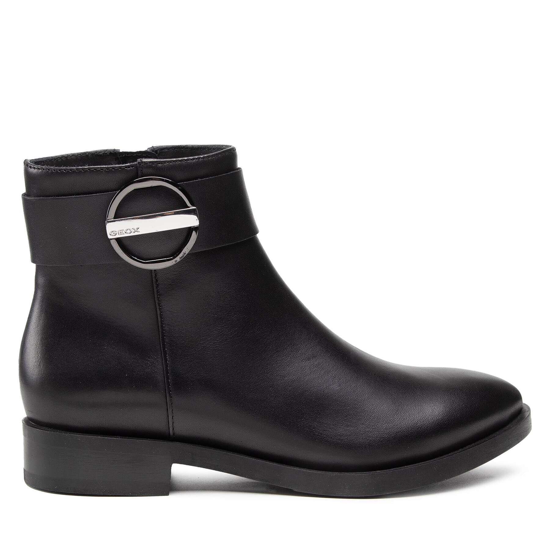 Geox Боти D Brogue K D162UK 00043 C9999 Черен - Pepit.bg