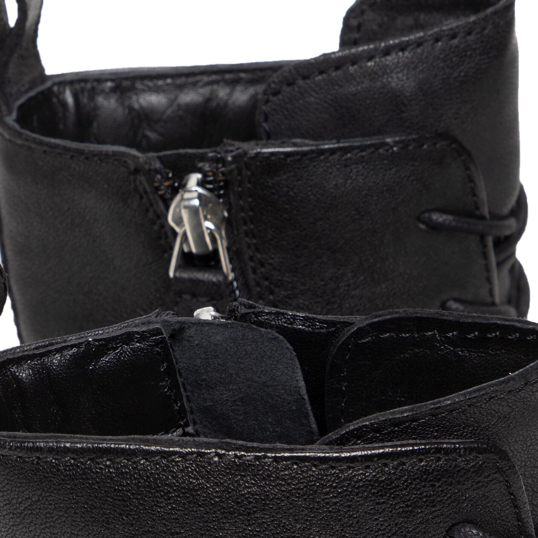 Geox Боти D Catria K D16LQK 00081 C9999 Черен - Pepit.bg