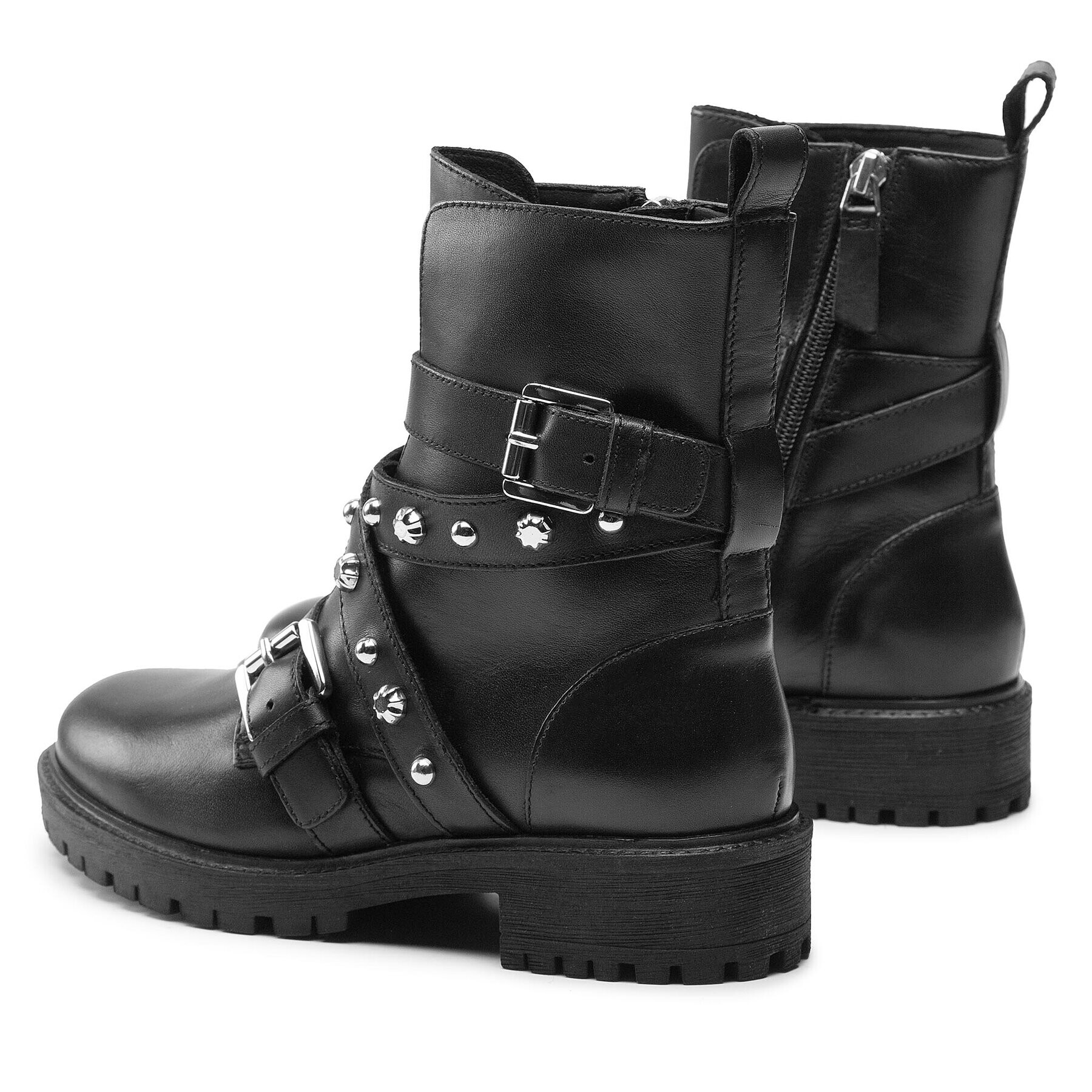 Geox Боти D Hoara C D26FTC 00043 C9999 Черен - Pepit.bg