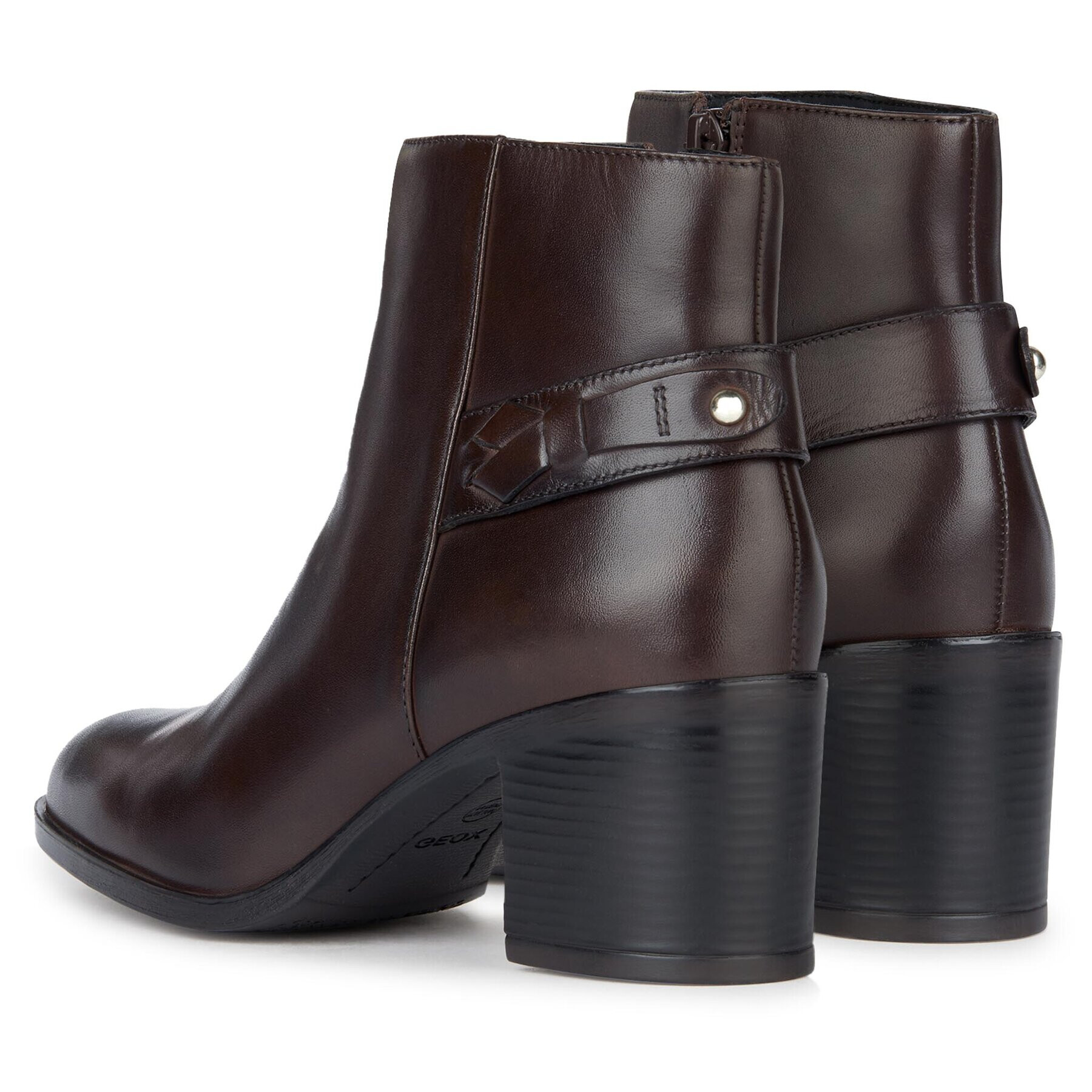 Geox Боти D New Asheel D36FSA 00043 C6009 Кафяв - Pepit.bg