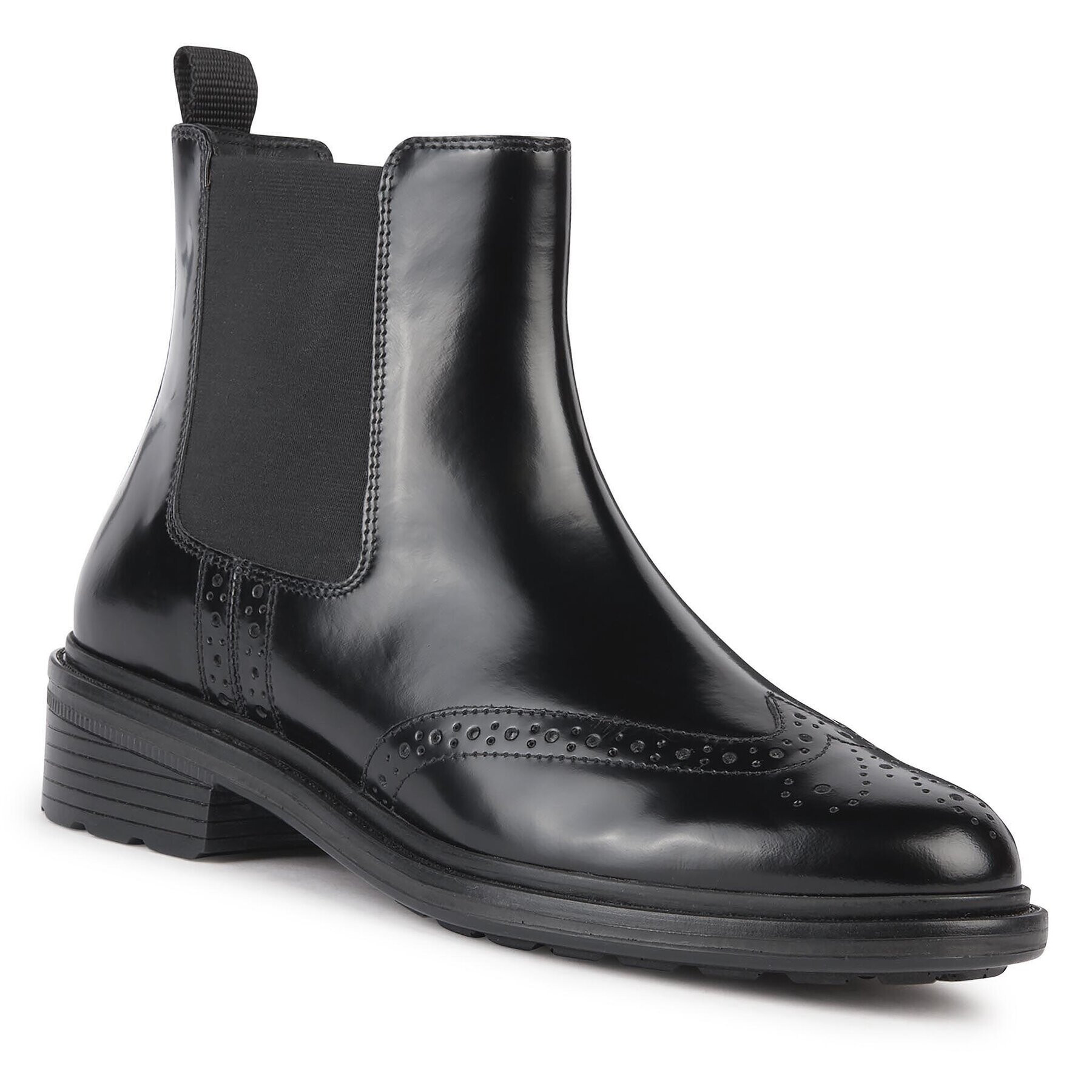 Geox Боти D Walk Pleasure D36TGD 00038 C9999 Черен - Pepit.bg
