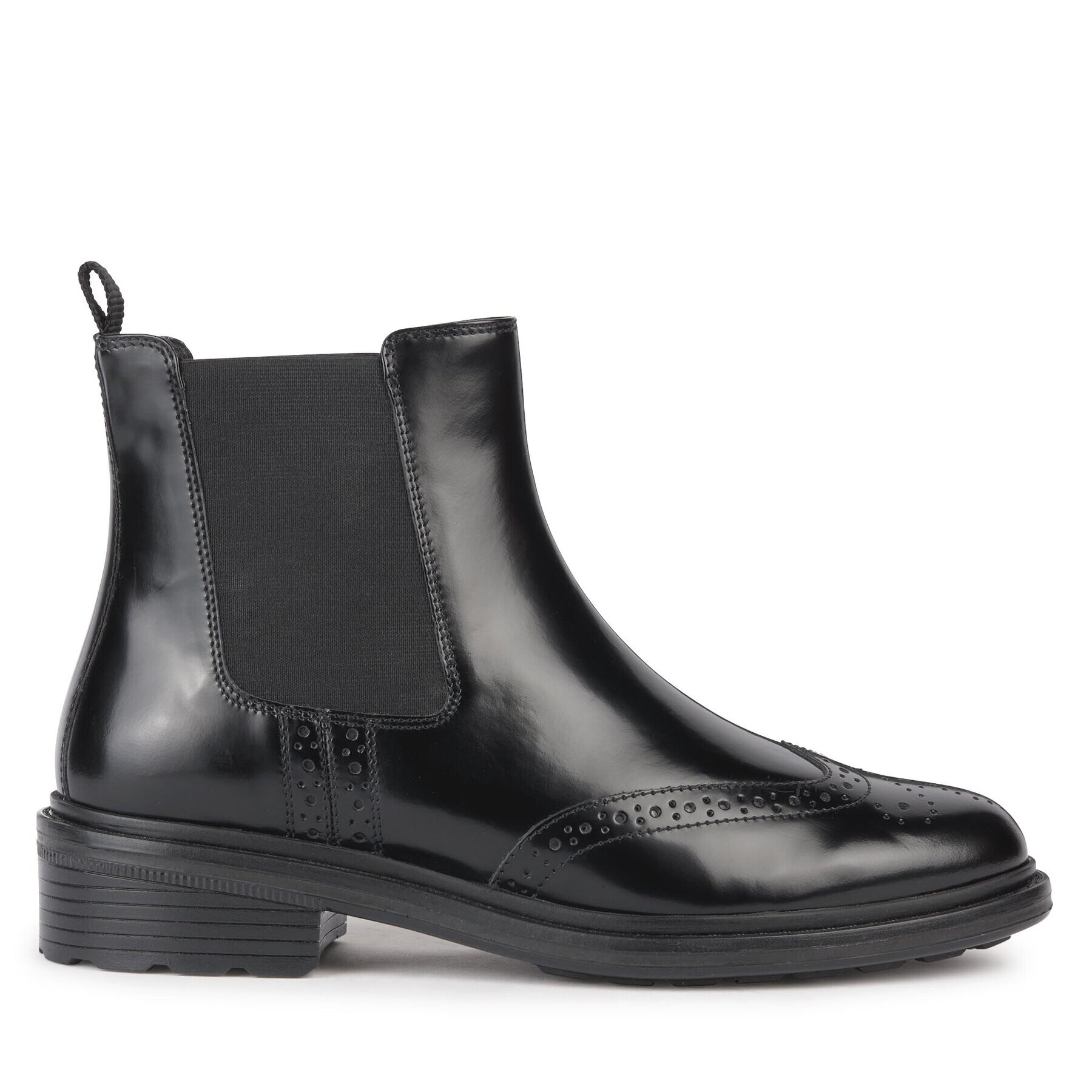 Geox Боти D Walk Pleasure D36TGD 00038 C9999 Черен - Pepit.bg
