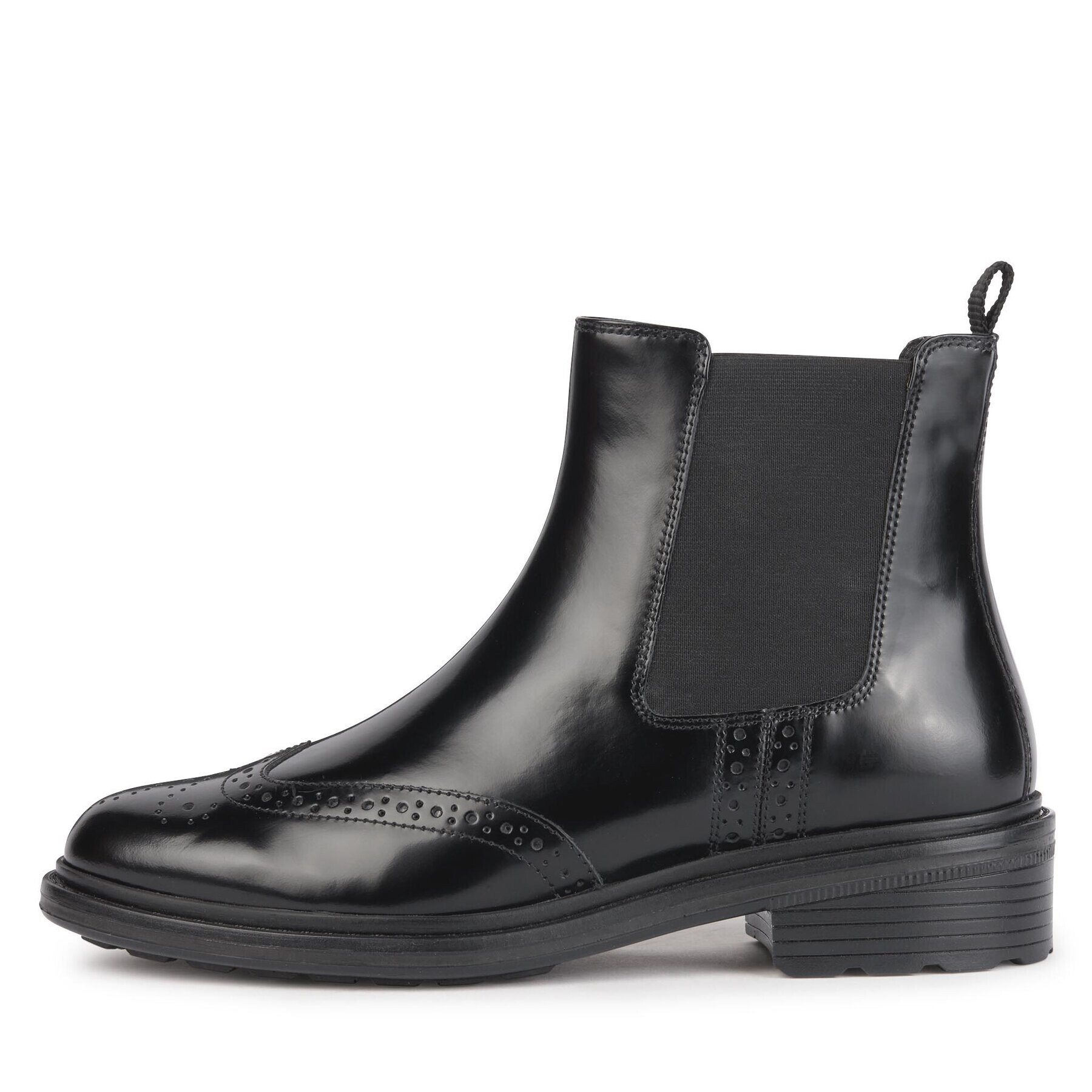 Geox Боти D Walk Pleasure D36TGD 00038 C9999 Черен - Pepit.bg