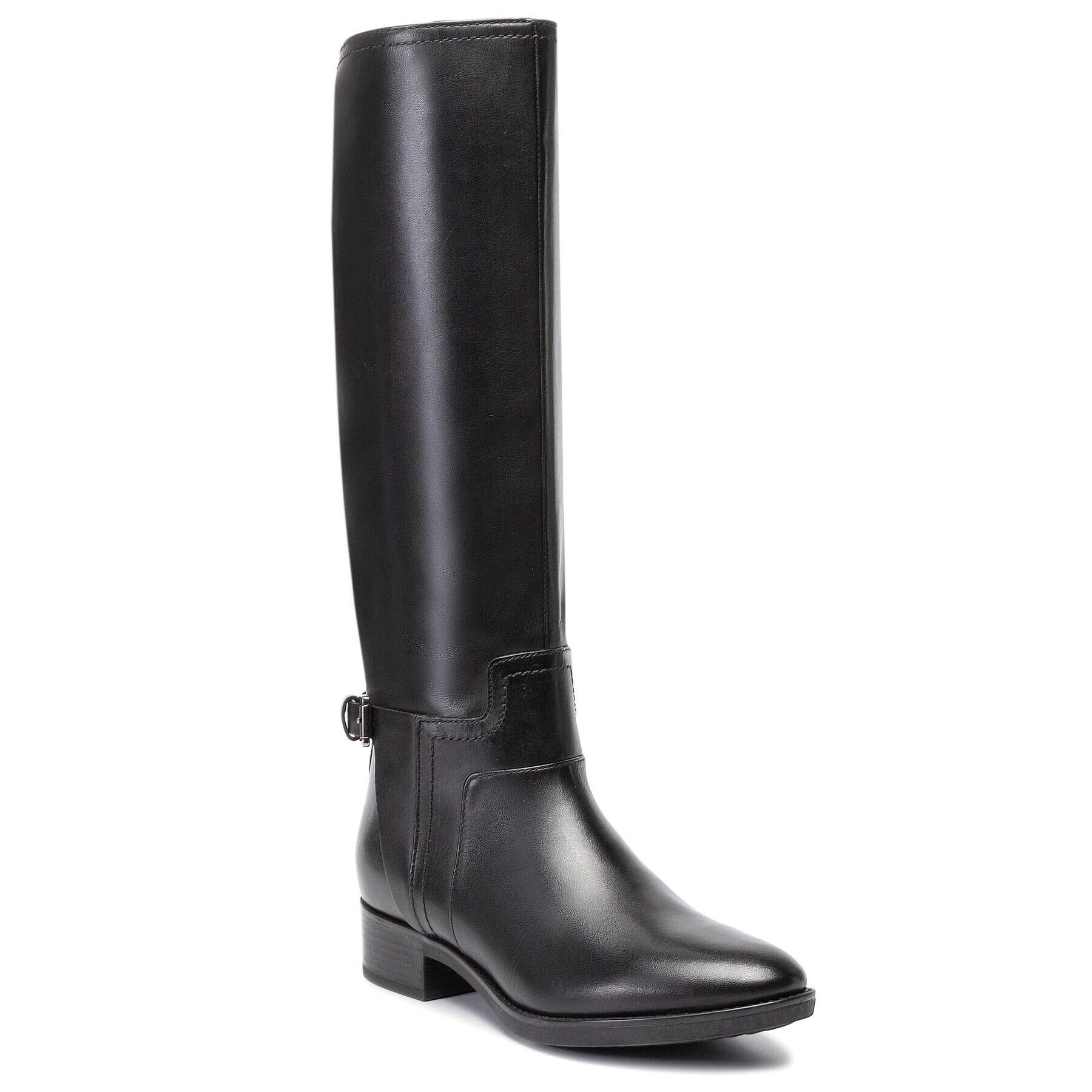 Geox Ботуши D Felicity B D84G1B 043BC C9999 Черен - Pepit.bg