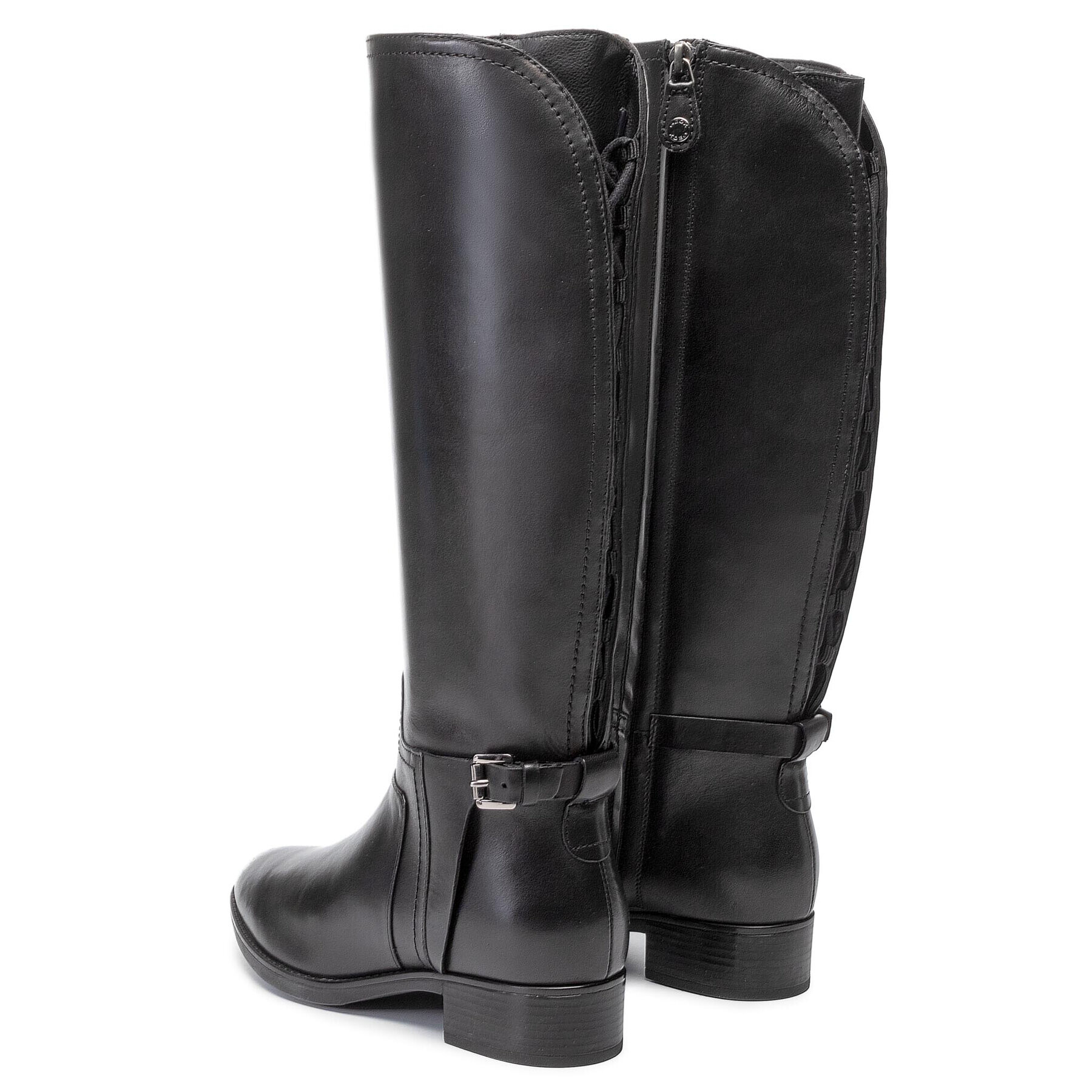 Geox Ботуши D Felicity B D84G1B 043BC C9999 Черен - Pepit.bg