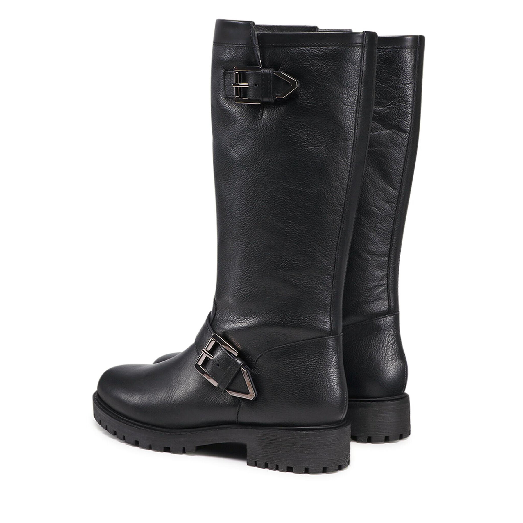 Geox Ботуши D Hoara H D16FTH 04643 C9999 Черен - Pepit.bg