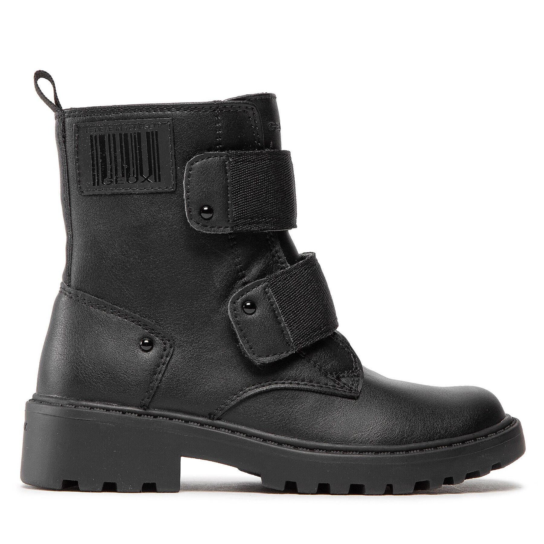 Geox Ботуши J Casey G. A J2620A 000BC C9999 S Черен - Pepit.bg