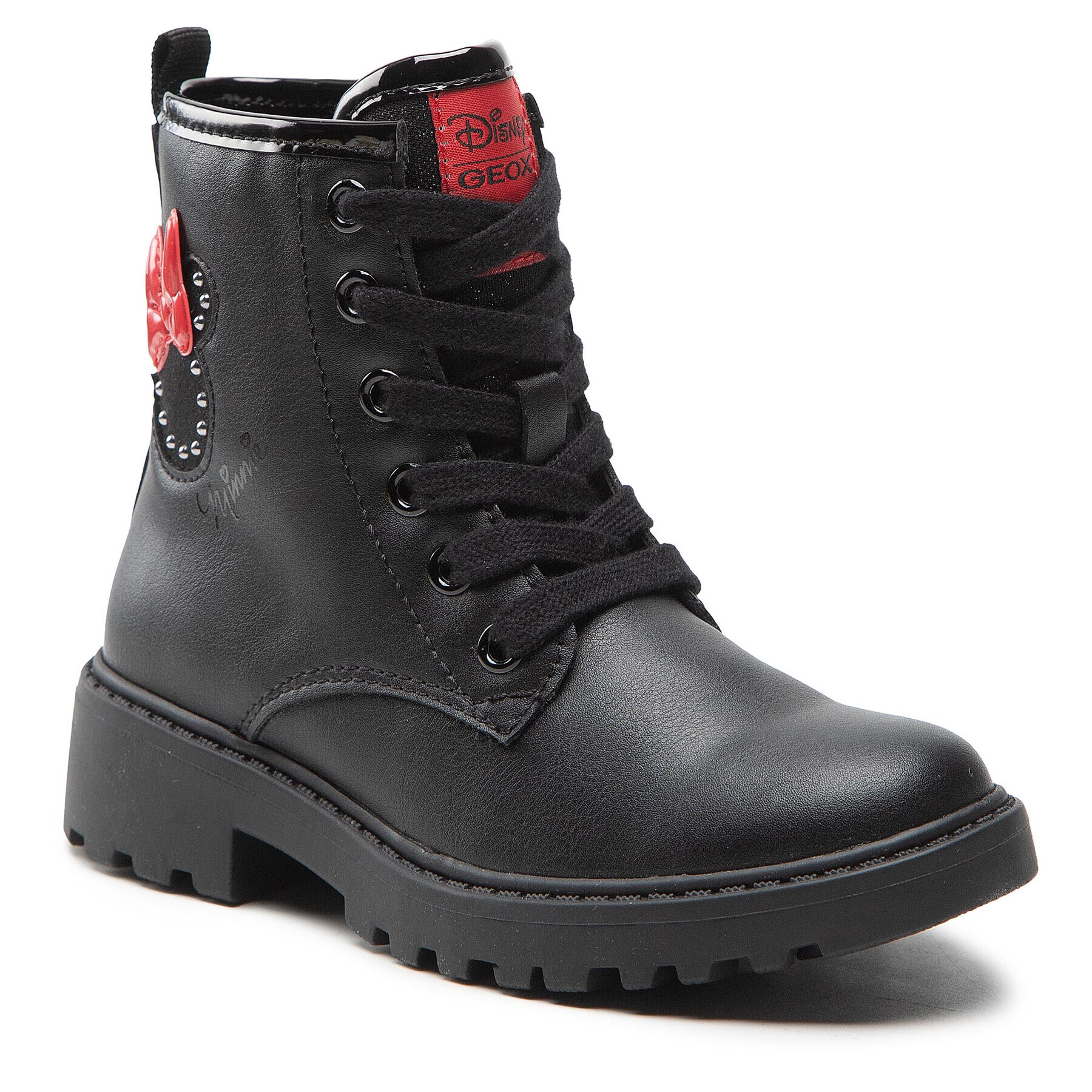 Geox Ботуши J Casey G. C J2620C 000BC C9999 S Черен - Pepit.bg