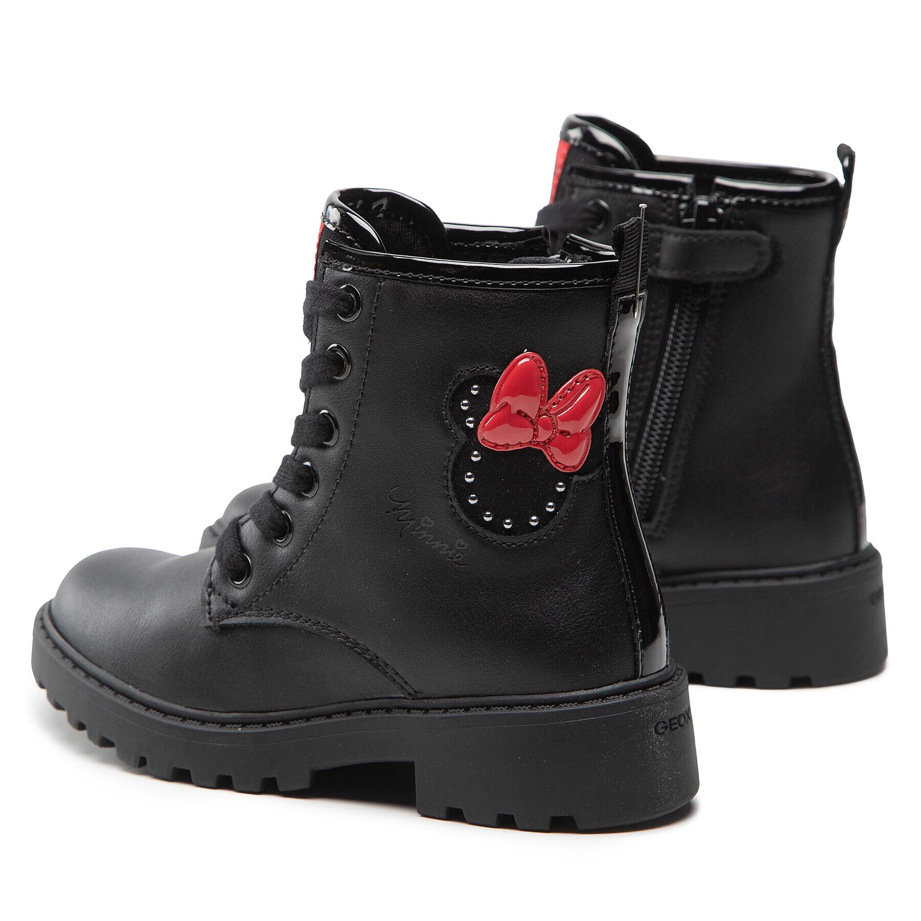 Geox Ботуши J Casey G. C J2620C 000BC C9999 S Черен - Pepit.bg