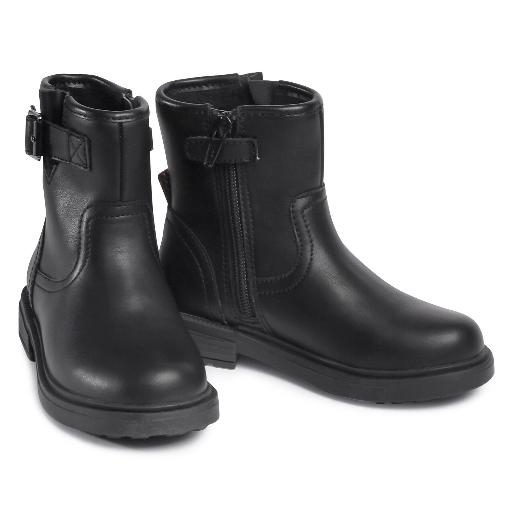 Geox Ботуши J Eclair G. B J049QB 000BC C9999 M Черен - Pepit.bg