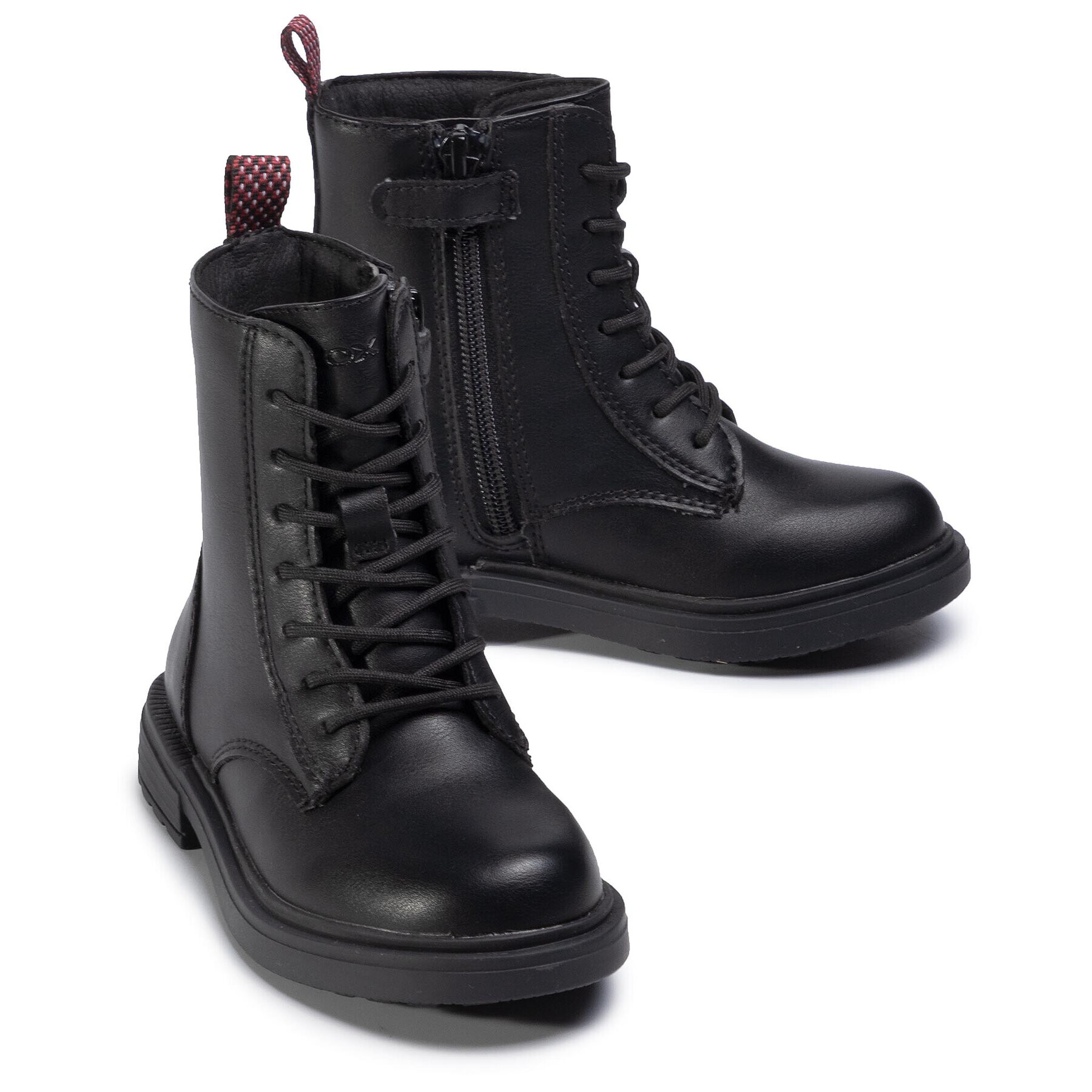 Geox Ботуши J Eclair G. D J049QD 000BC C9999 M Черен - Pepit.bg