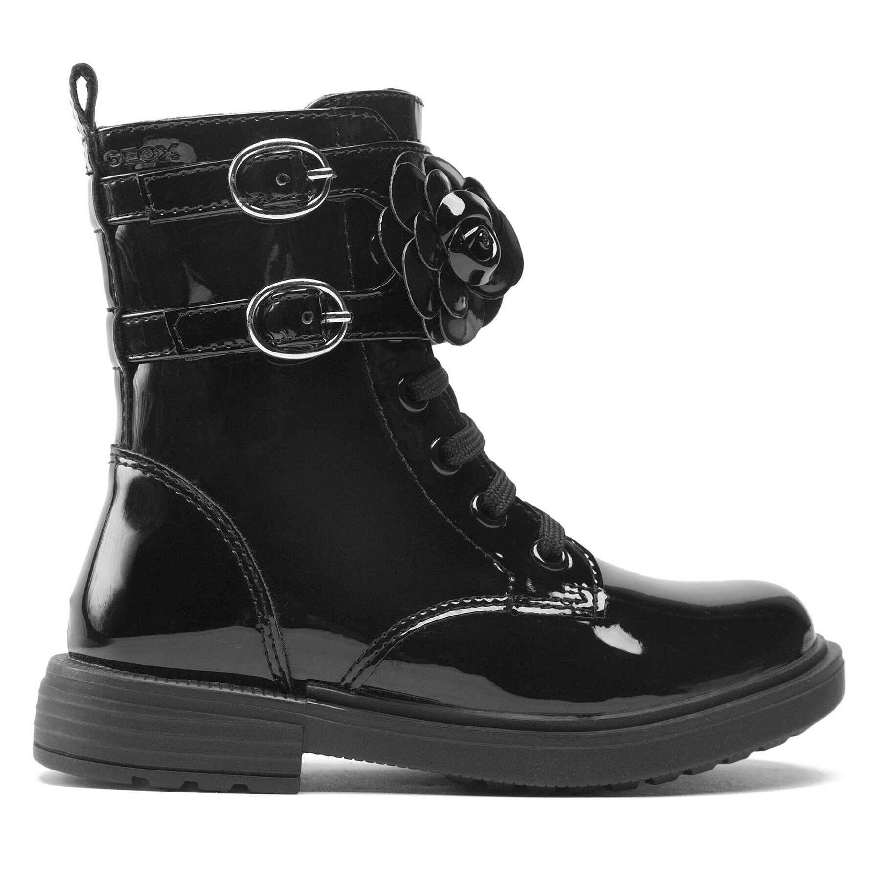 Geox Ботуши J Eclair G. D J169QD 000HH C9997 S Черен - Pepit.bg