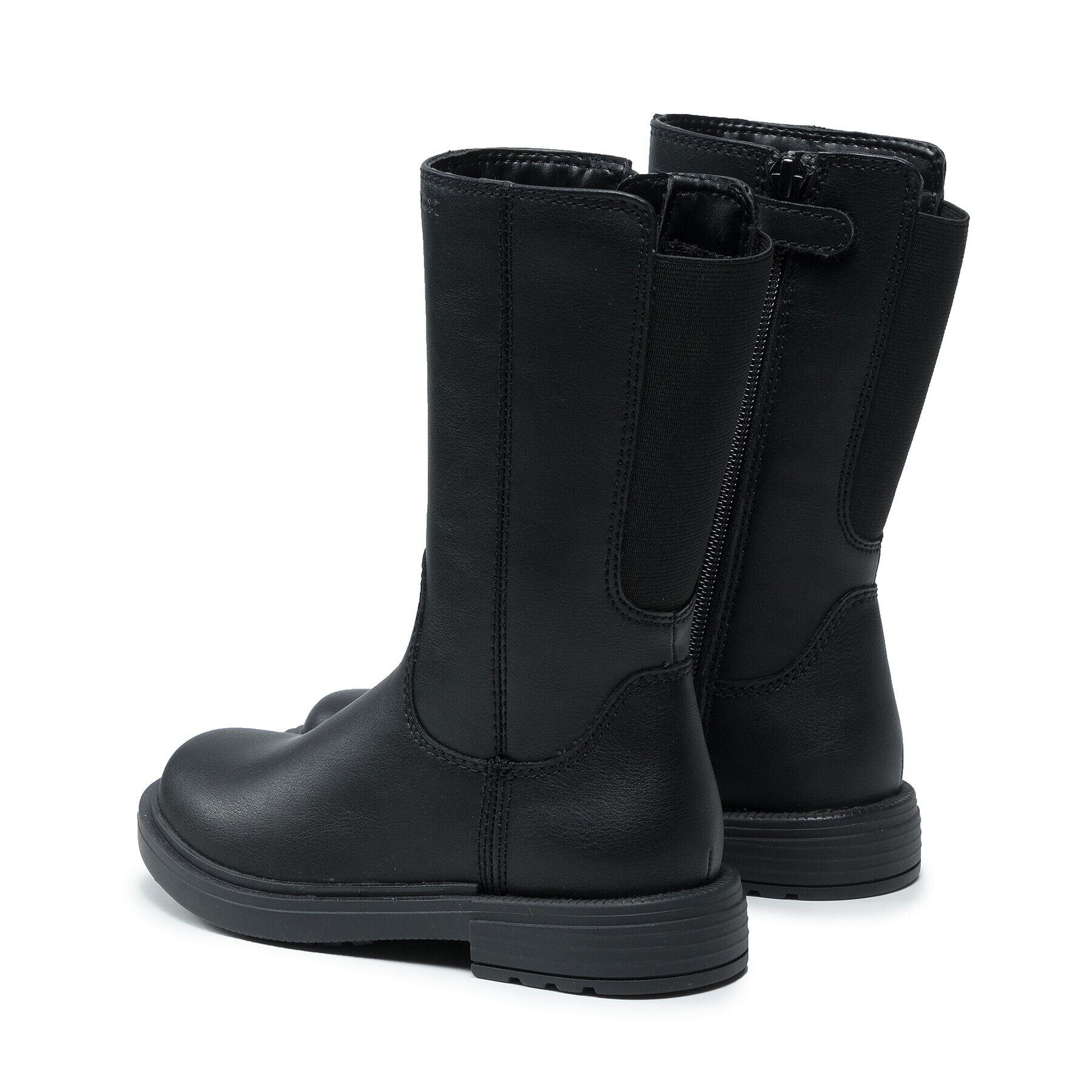 Geox Ботуши J Eclair G.E J169QE 000BC C9999 M Черен - Pepit.bg