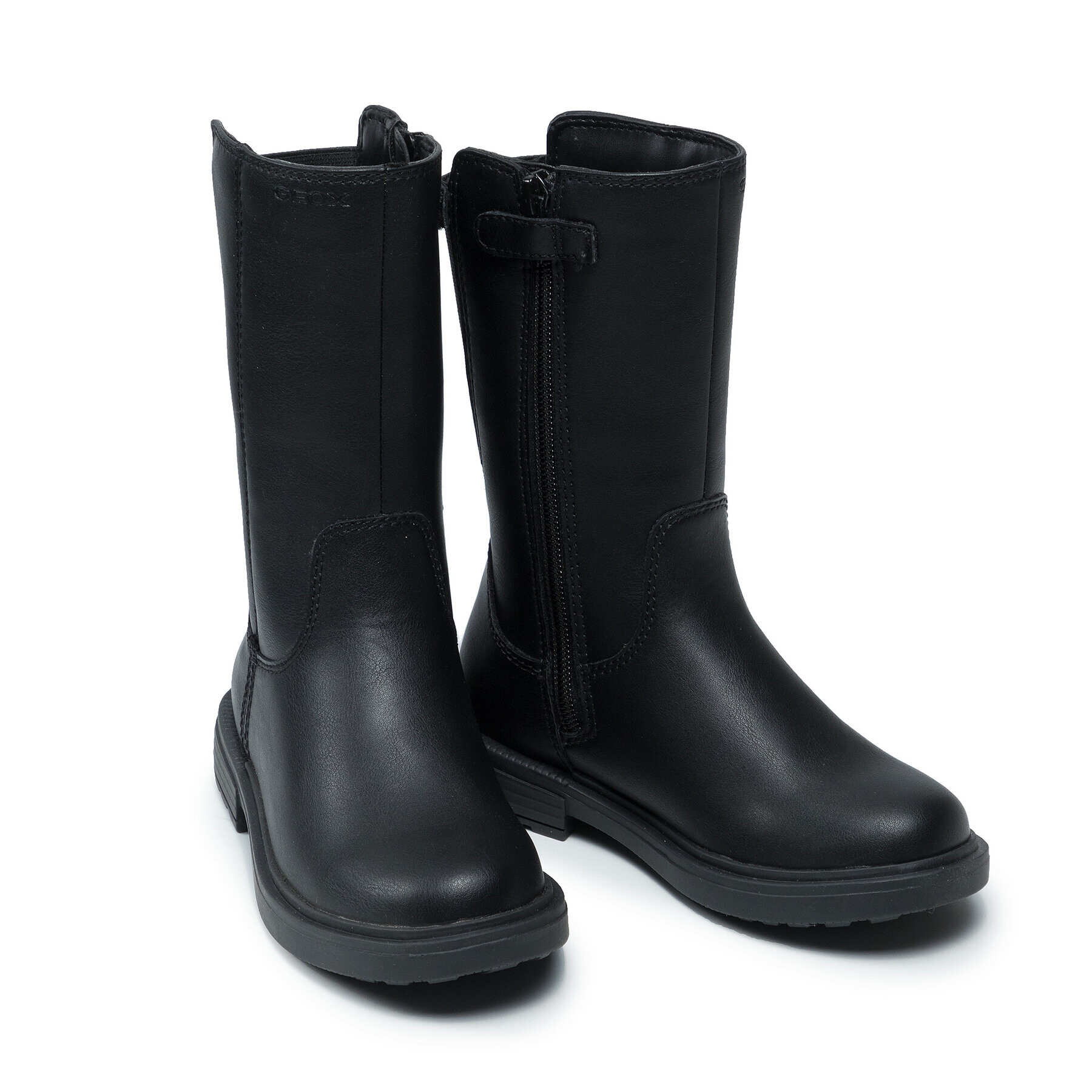 Geox Ботуши J Eclair G.E J169QE 000BC C9999 M Черен - Pepit.bg