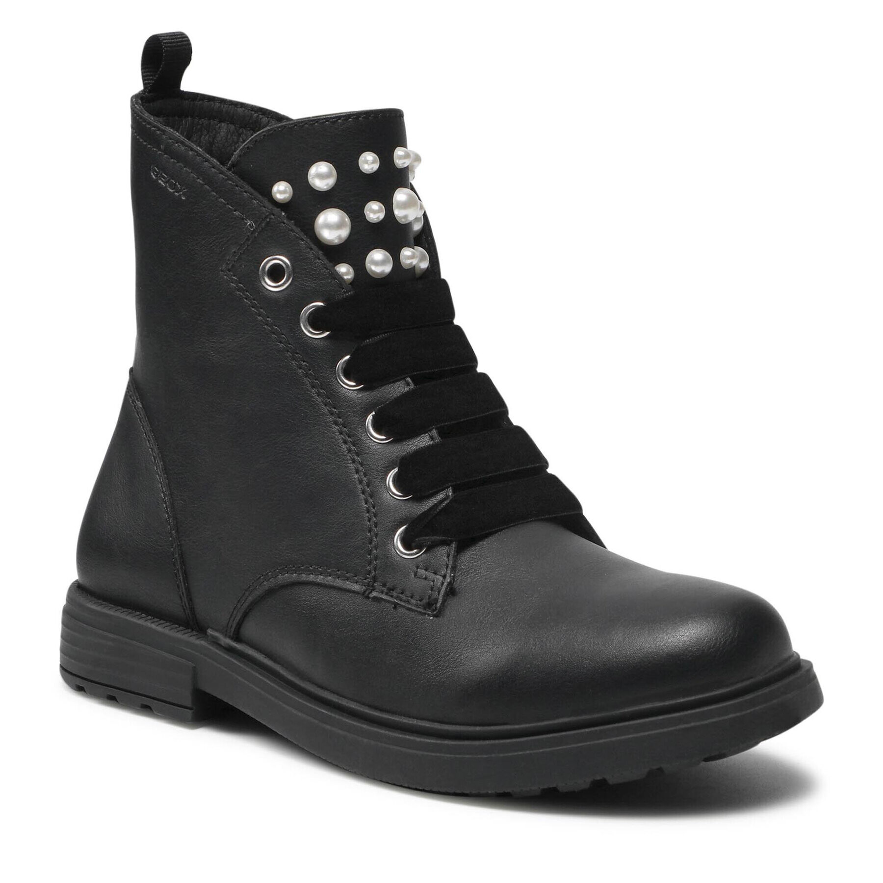 Geox Ботуши J Eclair G. I J169QI 000BC C9999 D Черен - Pepit.bg