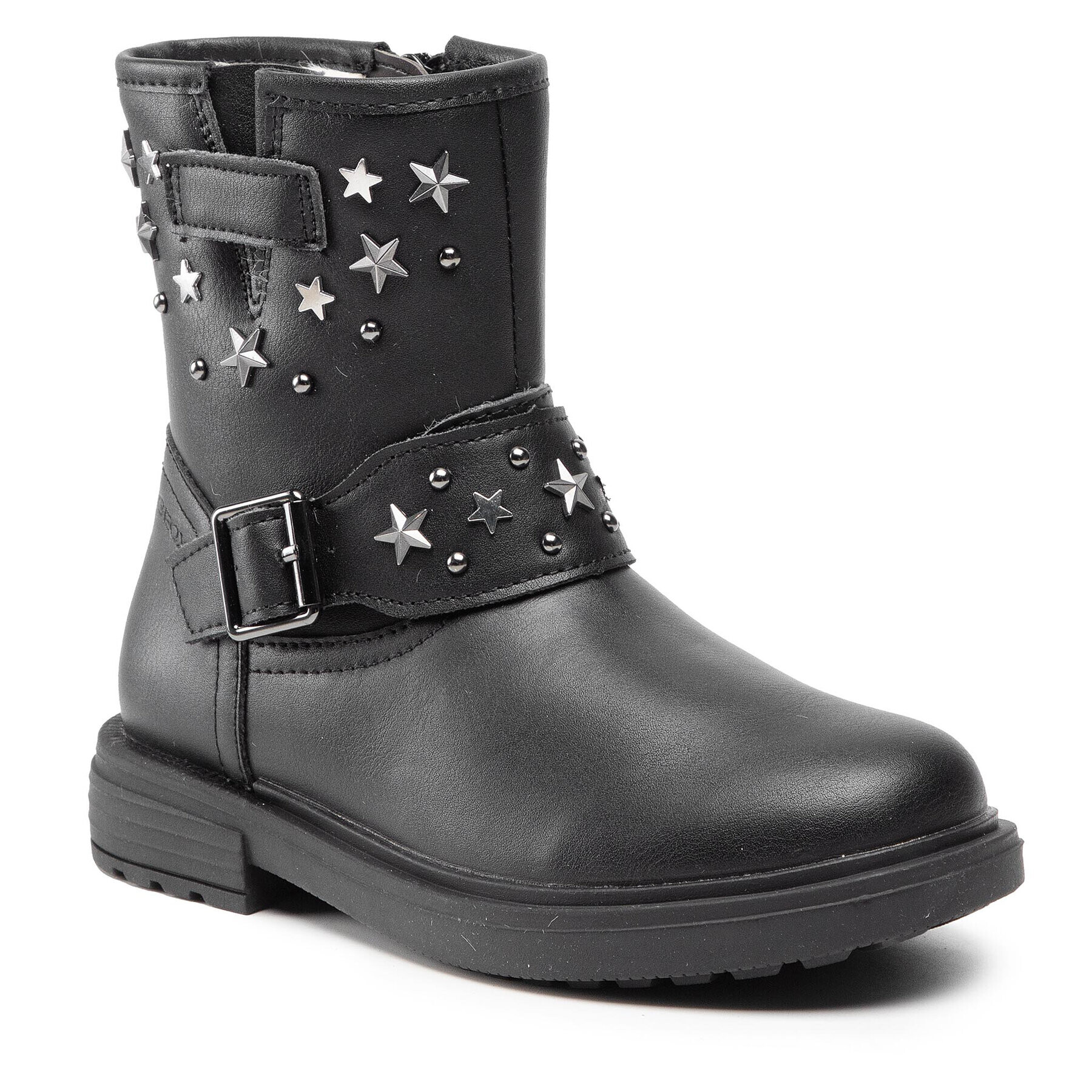 Geox Ботуши J Eclair G. M J169QM 000BC C9999 S Черен - Pepit.bg