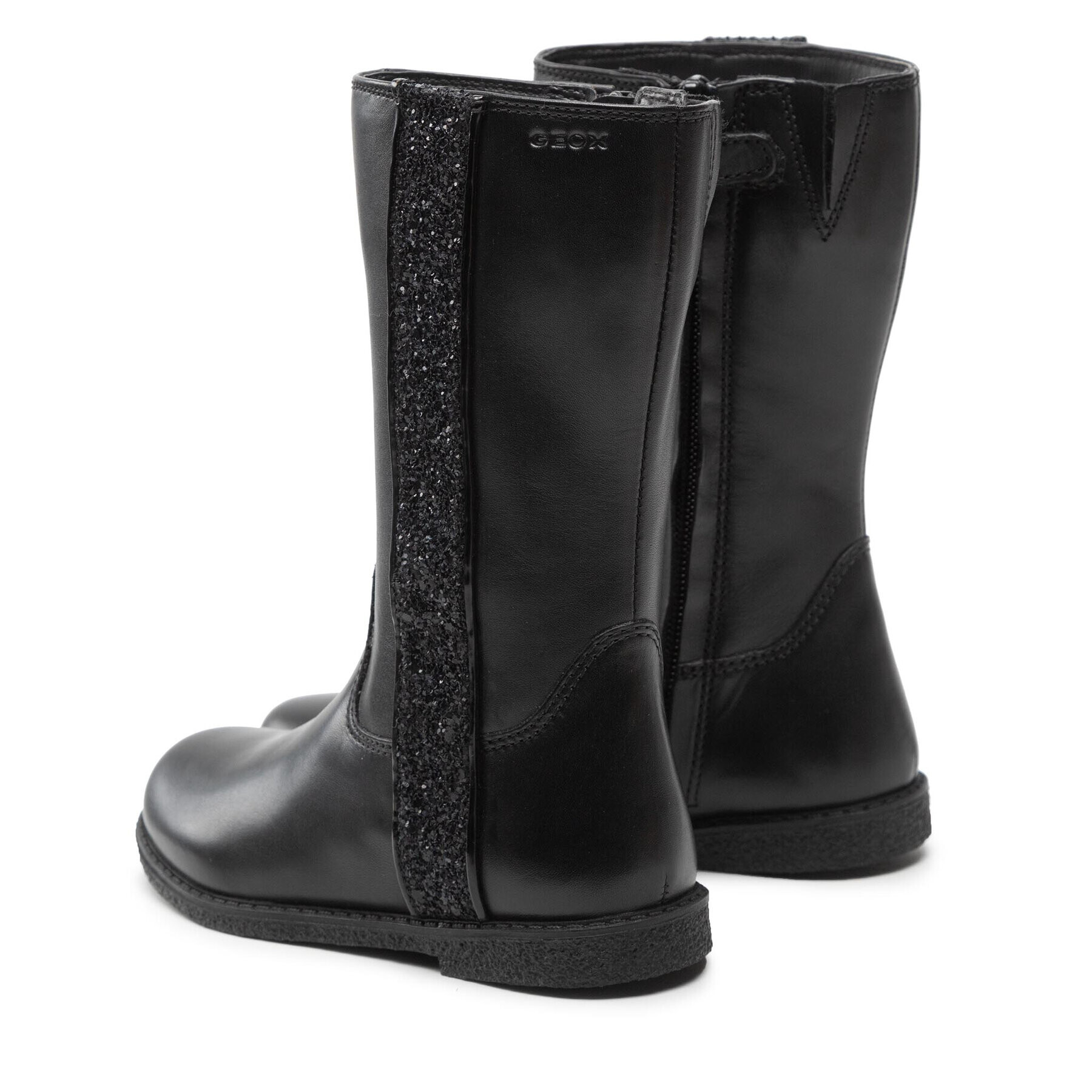 Geox Ботуши J Shawntel G. D J164ED 00085 C9999 M Черен - Pepit.bg