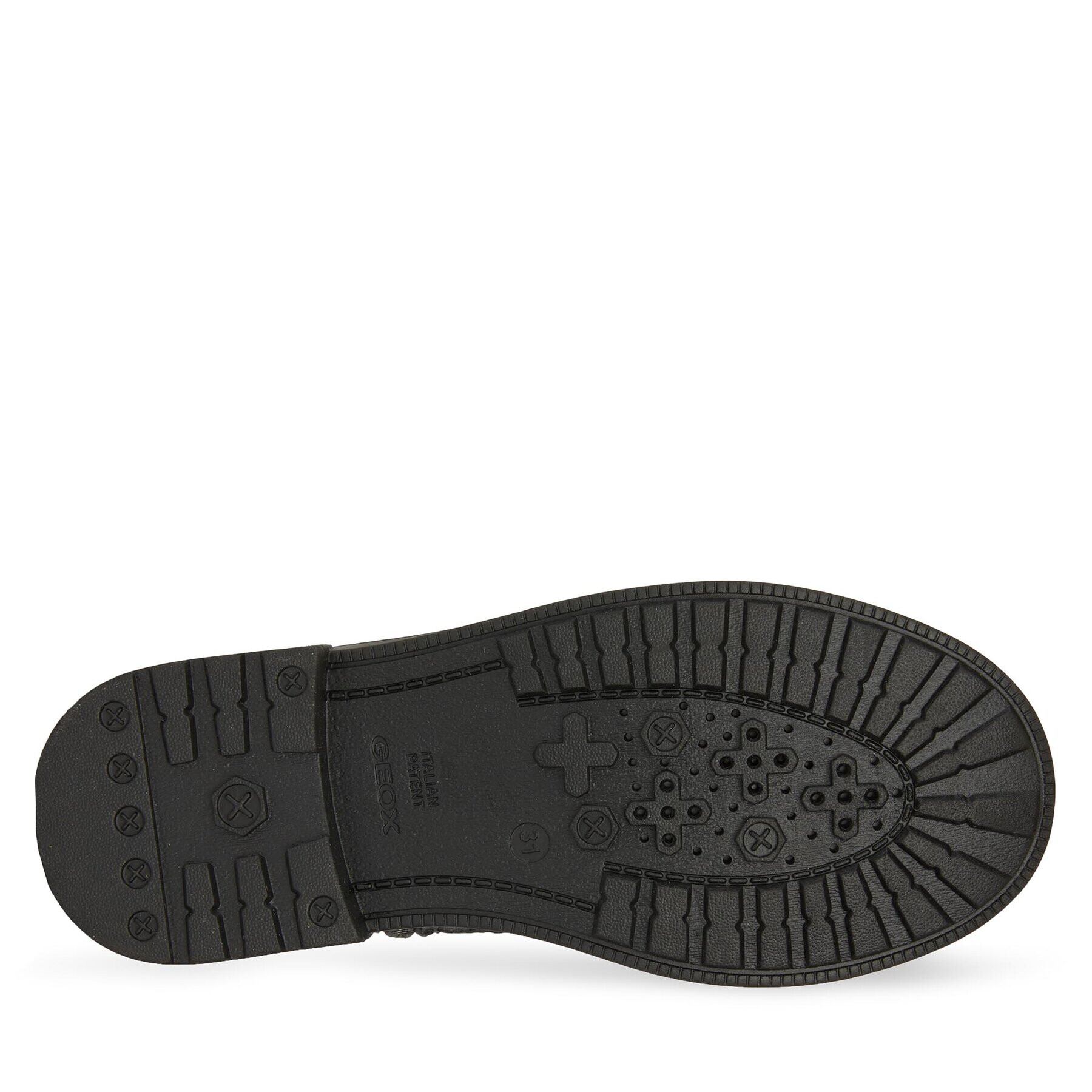 Geox Ботуши Jr Eclair J169QI 000BC C9B1G S Черен - Pepit.bg