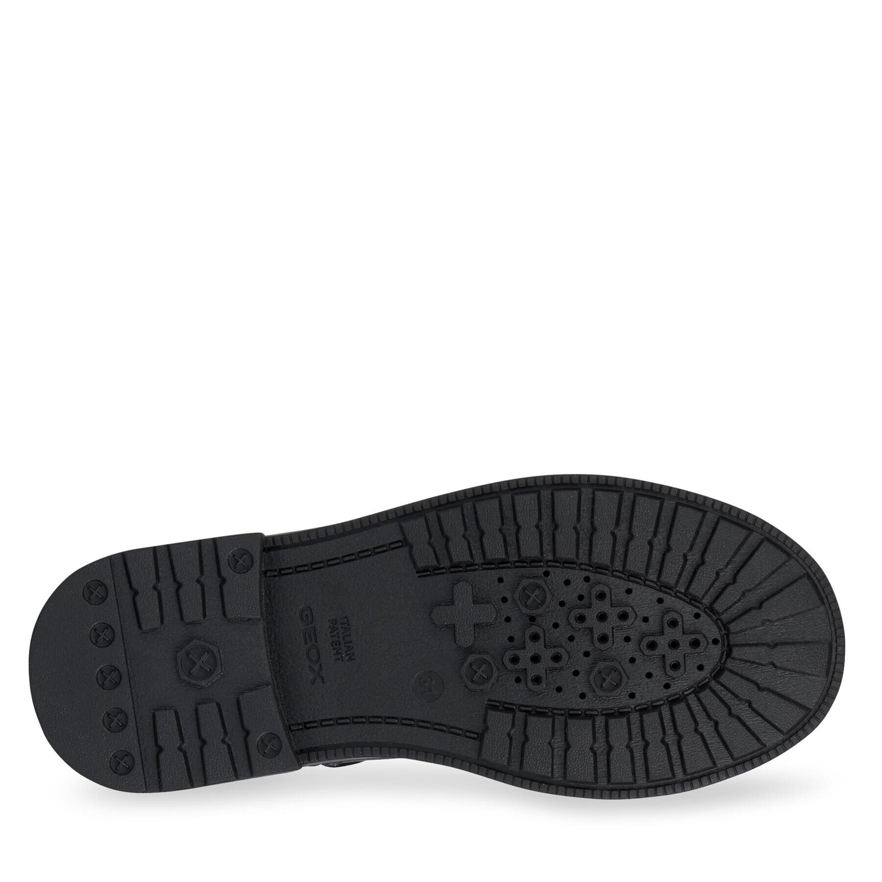 Geox Ботуши Jr Eclair J369QD 000BU C9999 S Черен - Pepit.bg