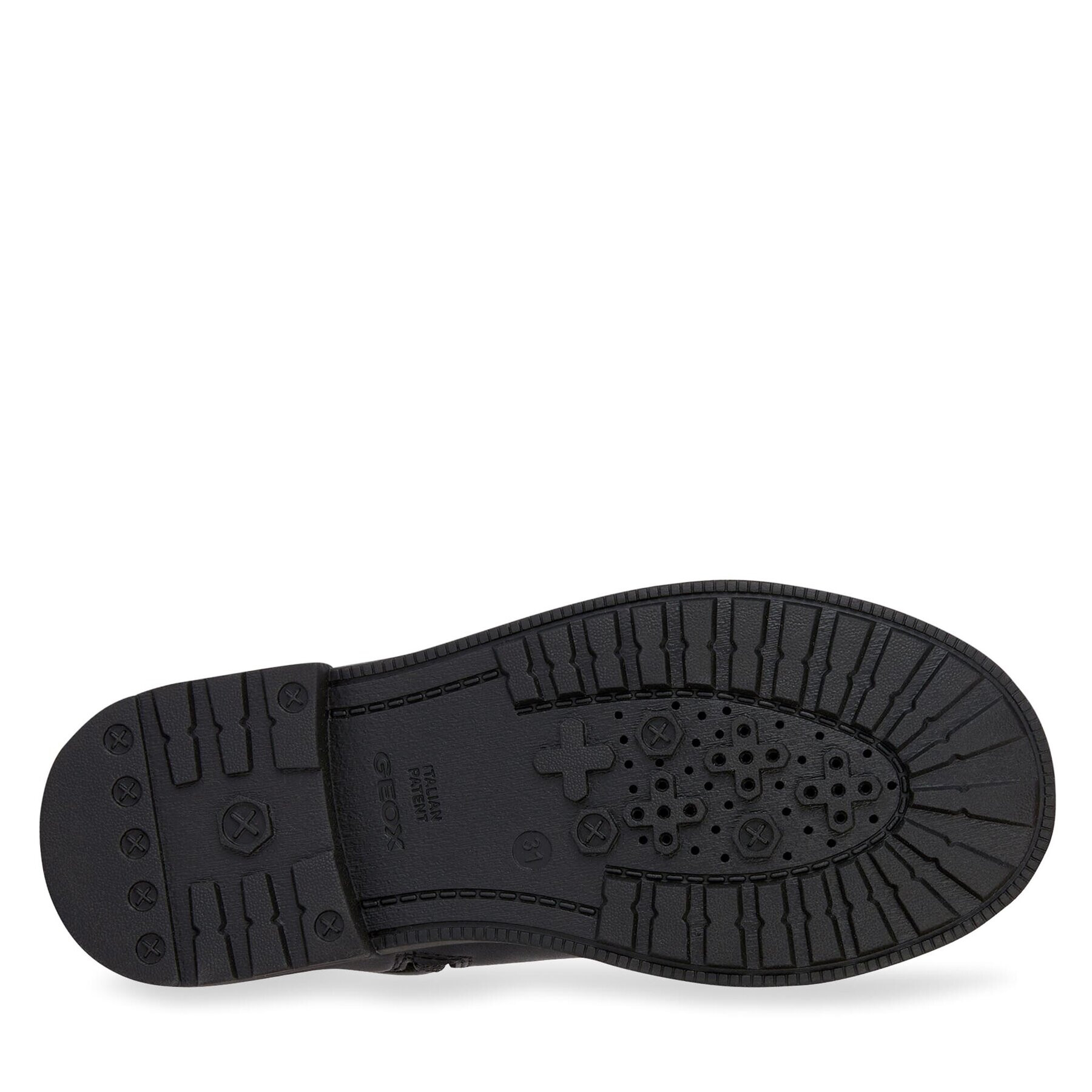 Geox Ботуши Jr Eclair J369QI 000BC C9999 S Черен - Pepit.bg