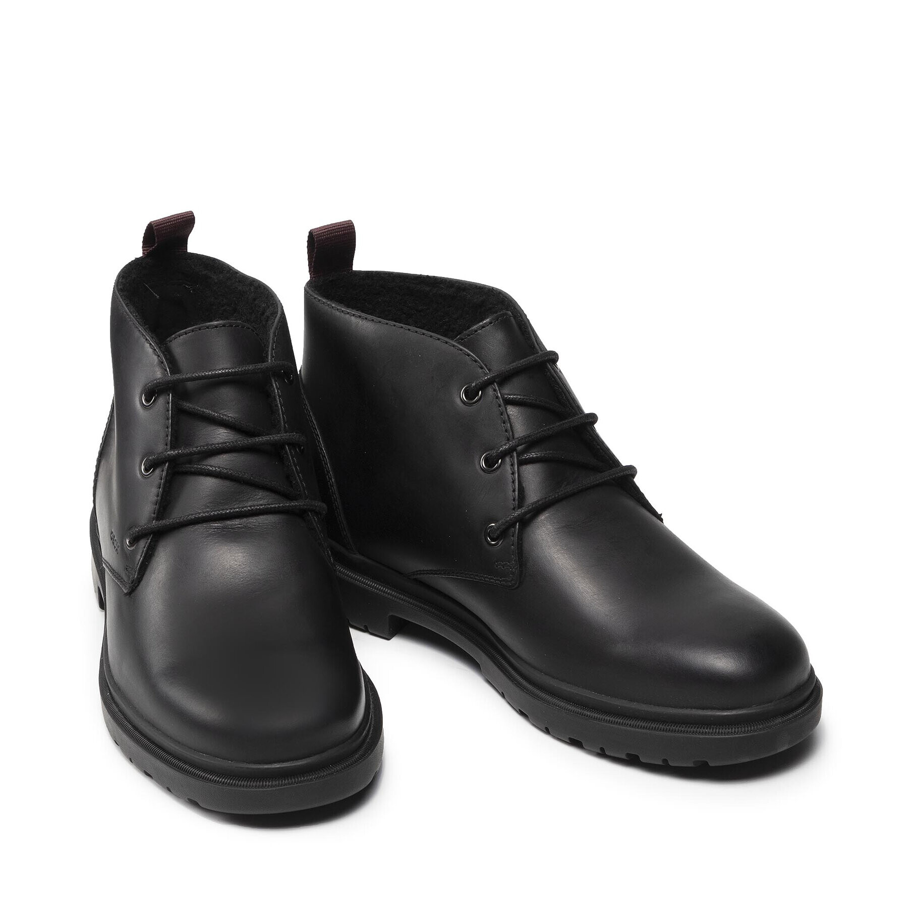 Geox Ботуши U Andalo B U16DDB 00045 C9999 Черен - Pepit.bg