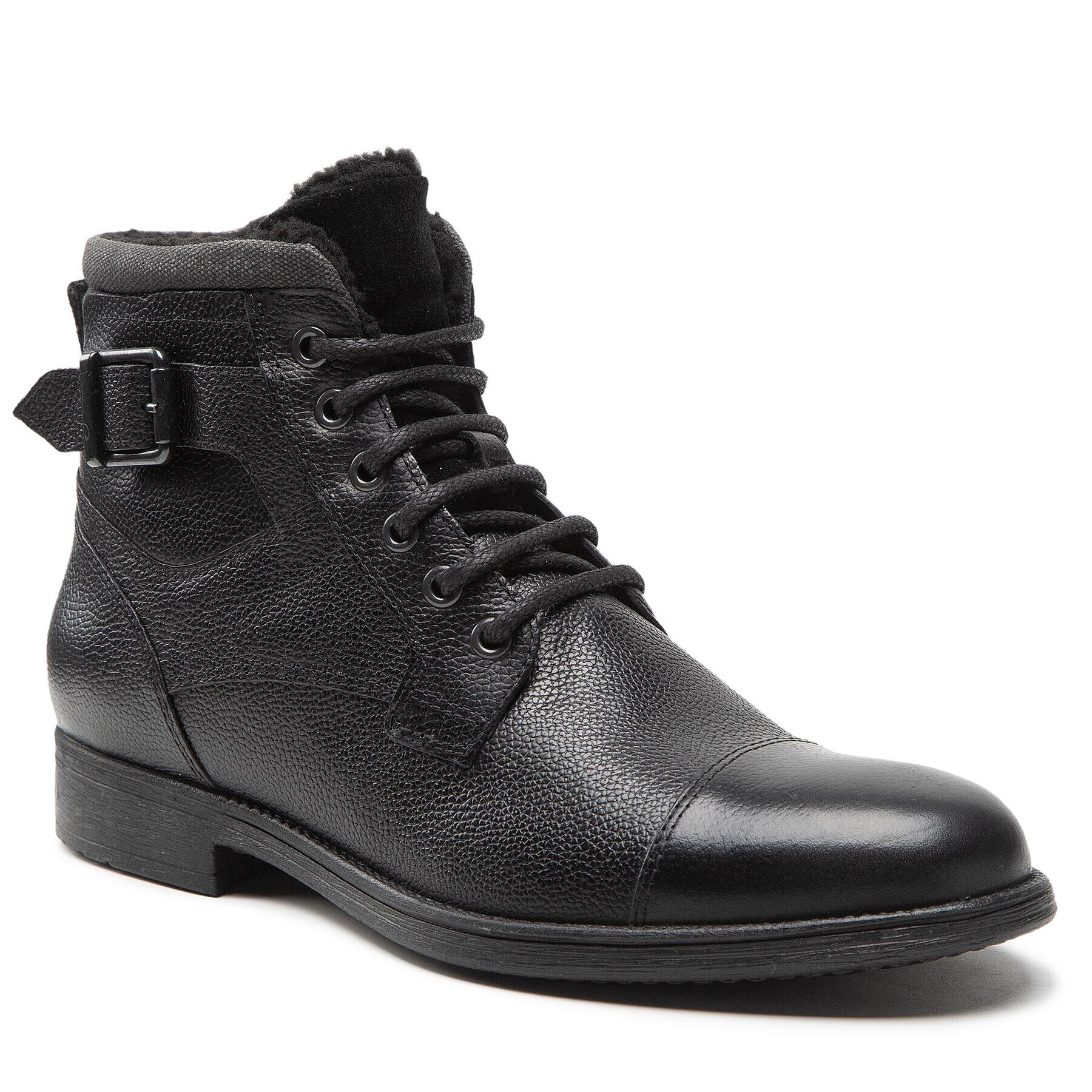 Geox Ботуши U Jaylon A U26Y7A 0003C C9999 Черен - Pepit.bg