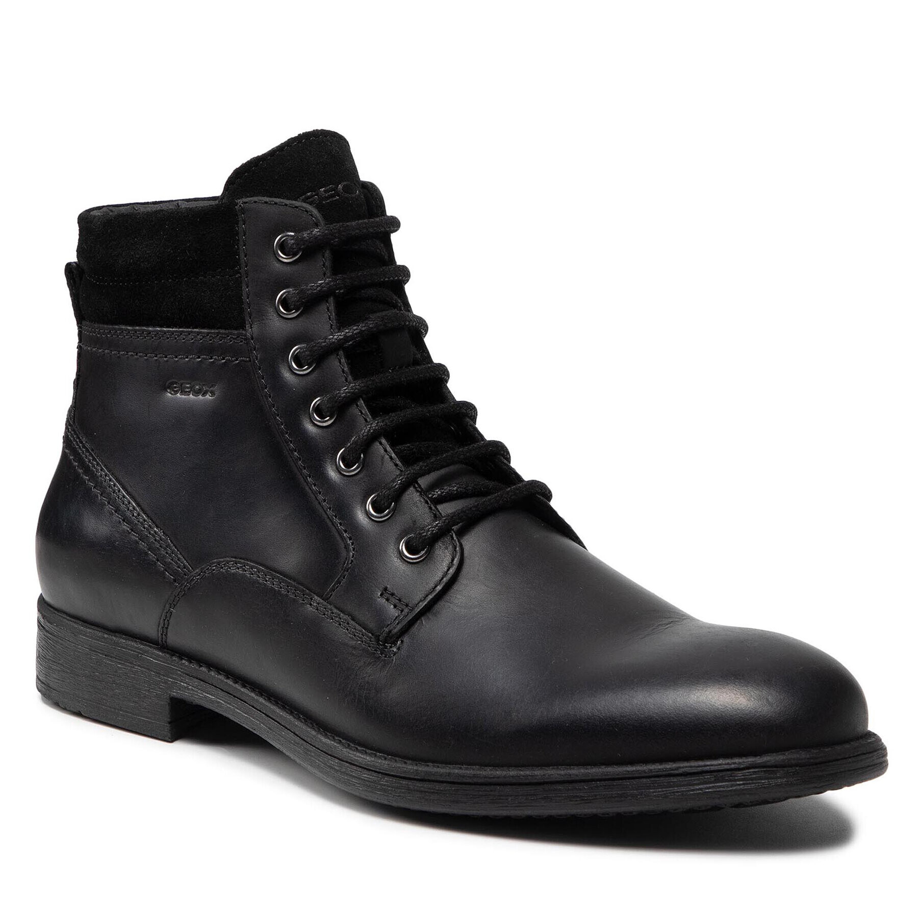 Geox Ботуши U Jaylon B U16Y7B-000CL C9999 Черен - Pepit.bg