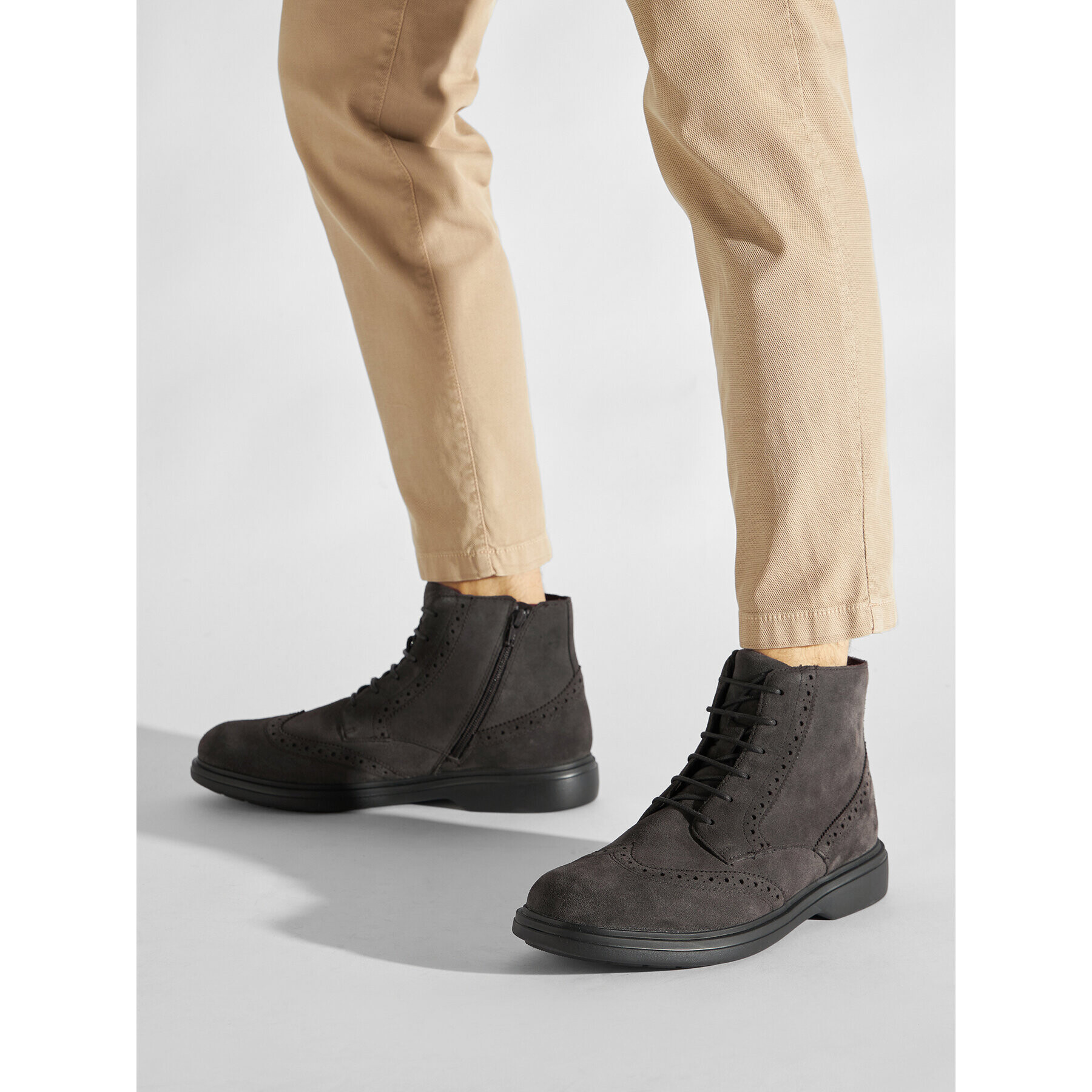 Geox Ботуши U Ottavio A U26DCA 00022 C6372 Сив - Pepit.bg