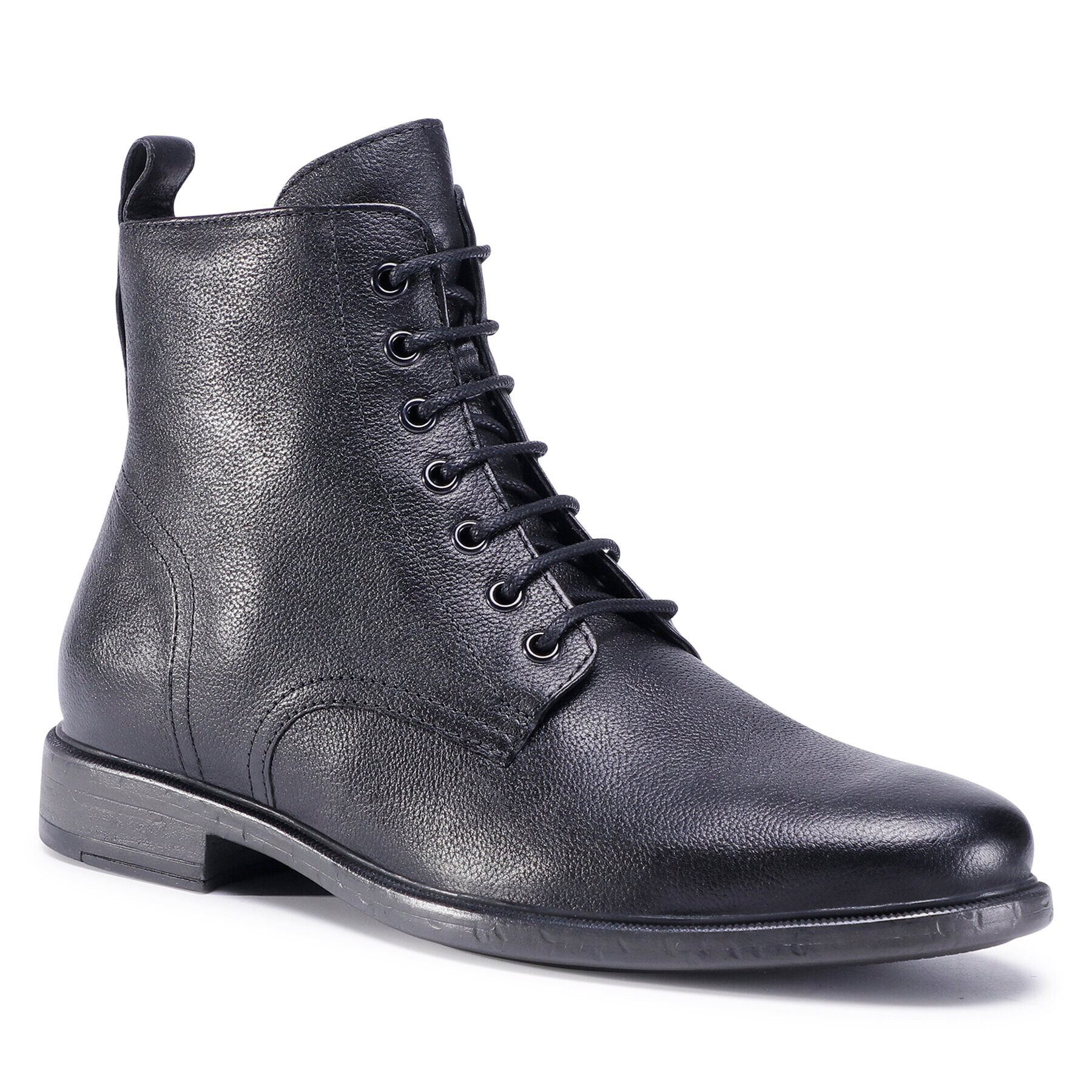 Geox Ботуши U Terence D U047HD 00046 C9999 Черен - Pepit.bg