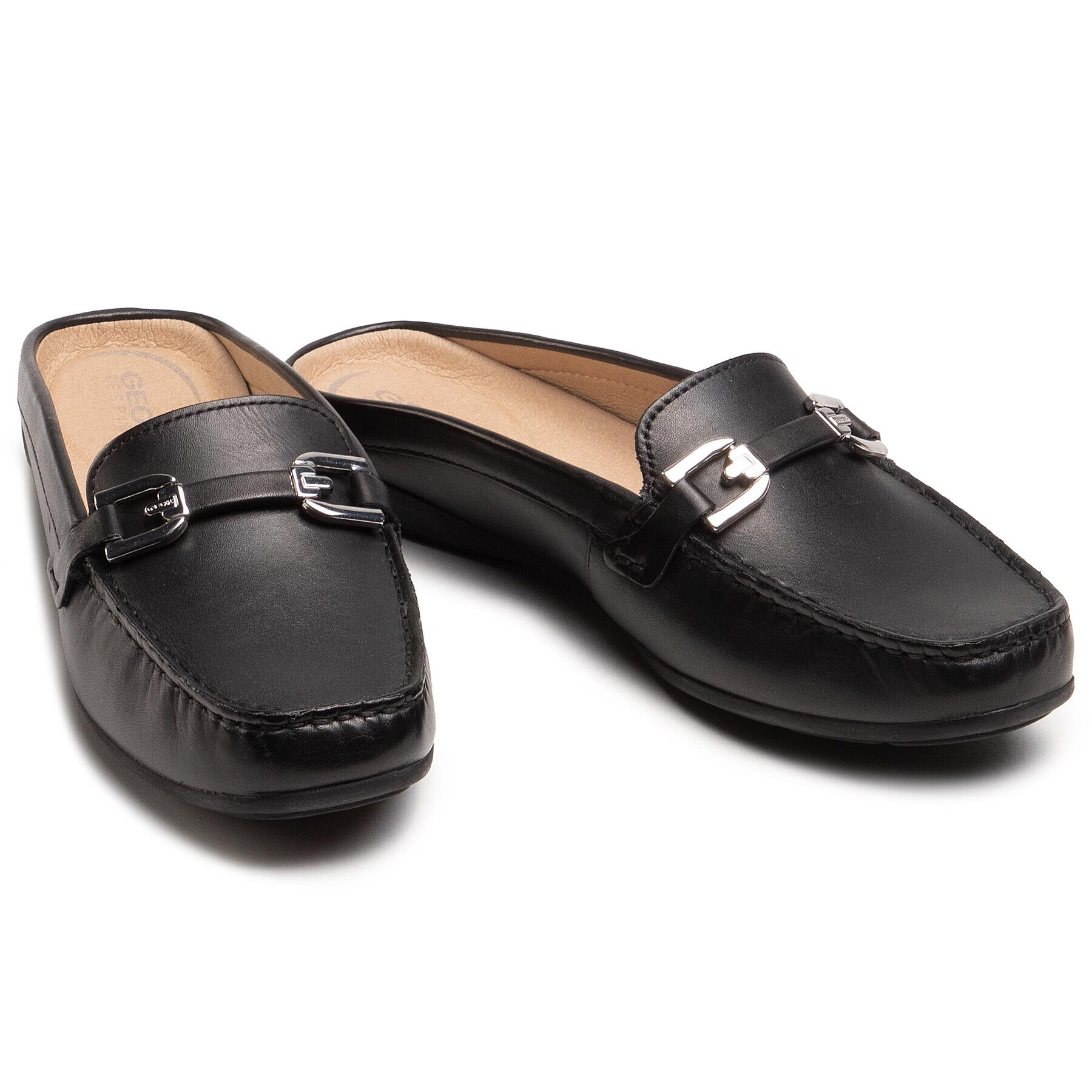 Geox Чехли D Annytah Moc B D92BMB 00043 C9999 Черен - Pepit.bg