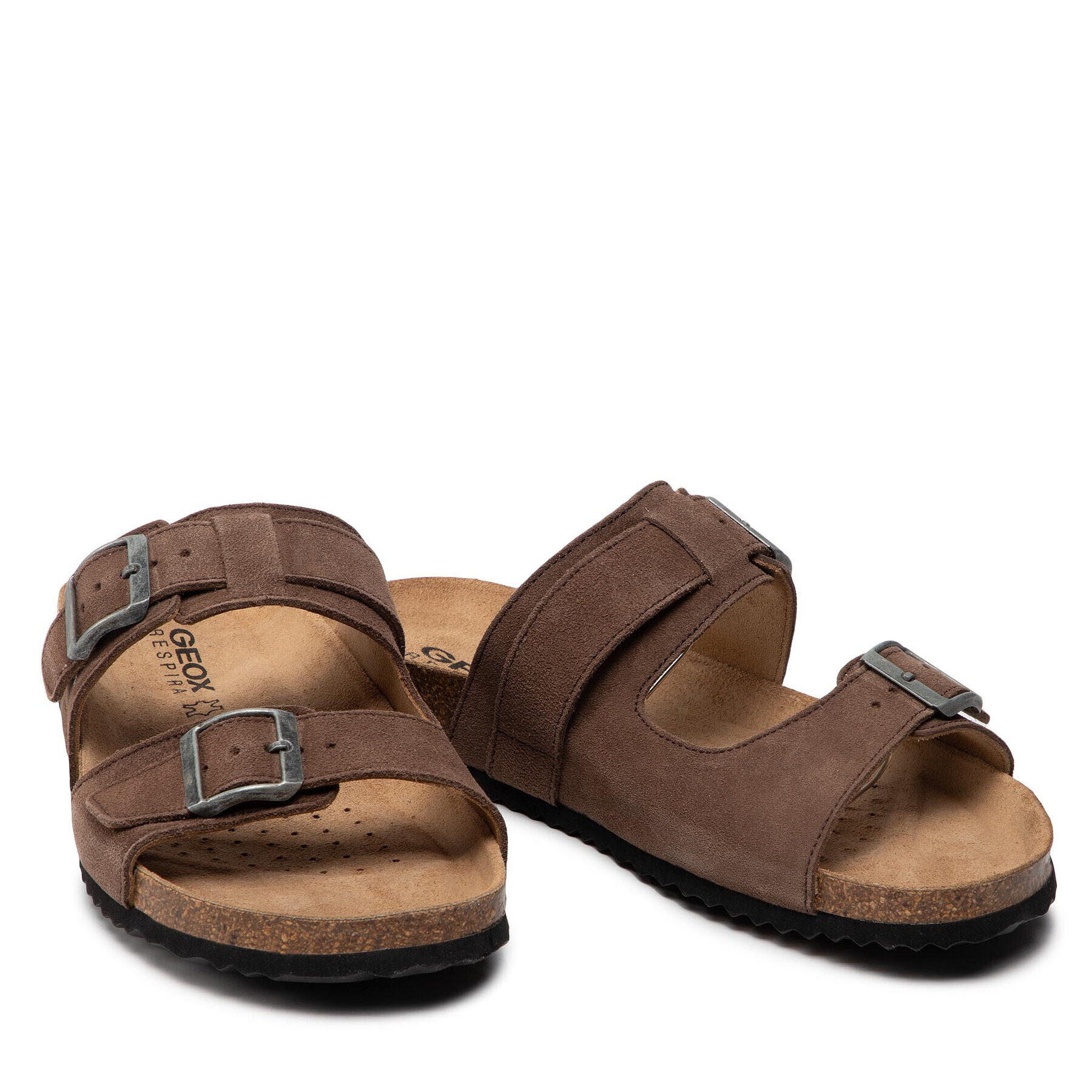 Geox Чехли U Sandal Ghita E U159VE 00022 C1018 Кафяв - Pepit.bg