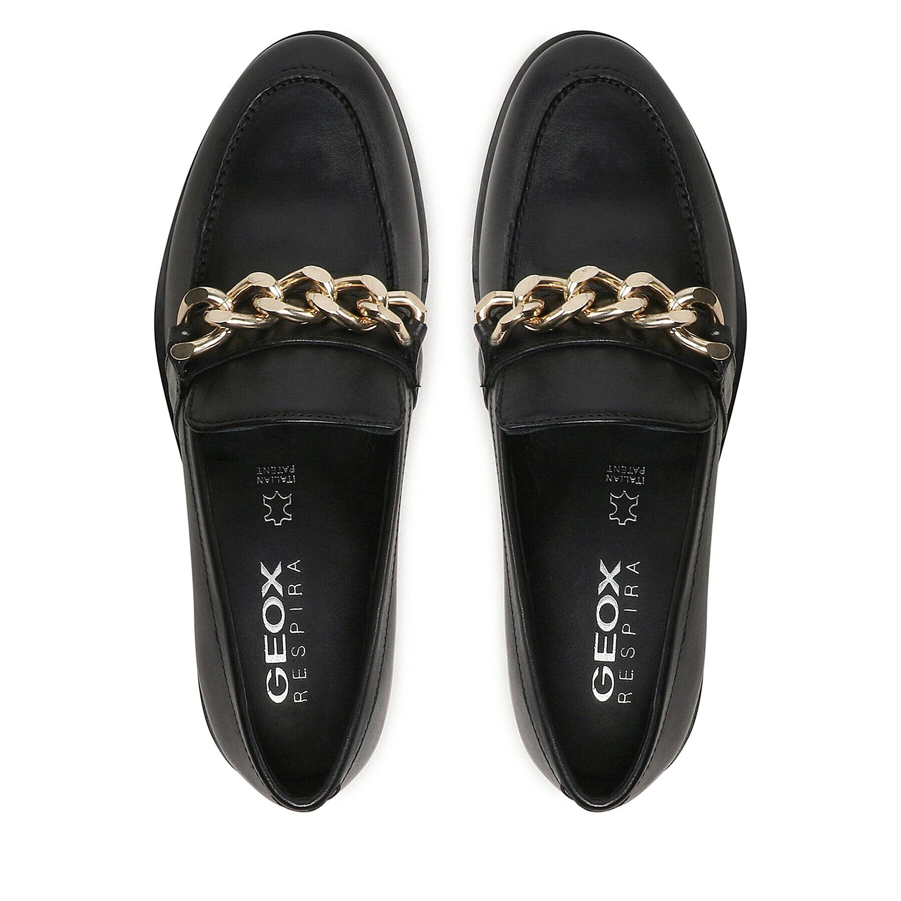 Geox Лоуфъри Donna Brogue H D262UH 00043 C9999 Черен - Pepit.bg