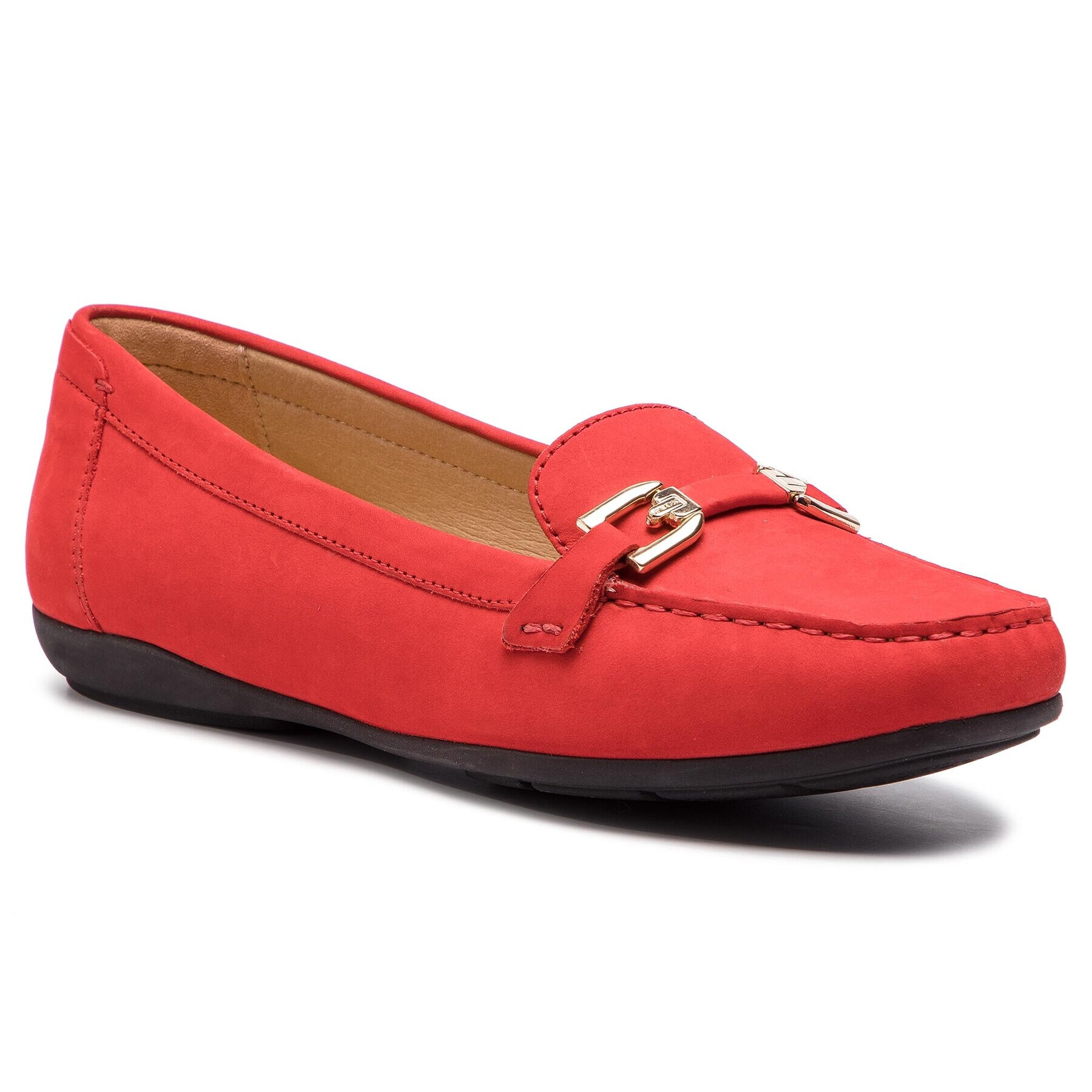 Geox Мокасини D Annytah Moc A D84BMA 00032 C7452 Червен - Pepit.bg