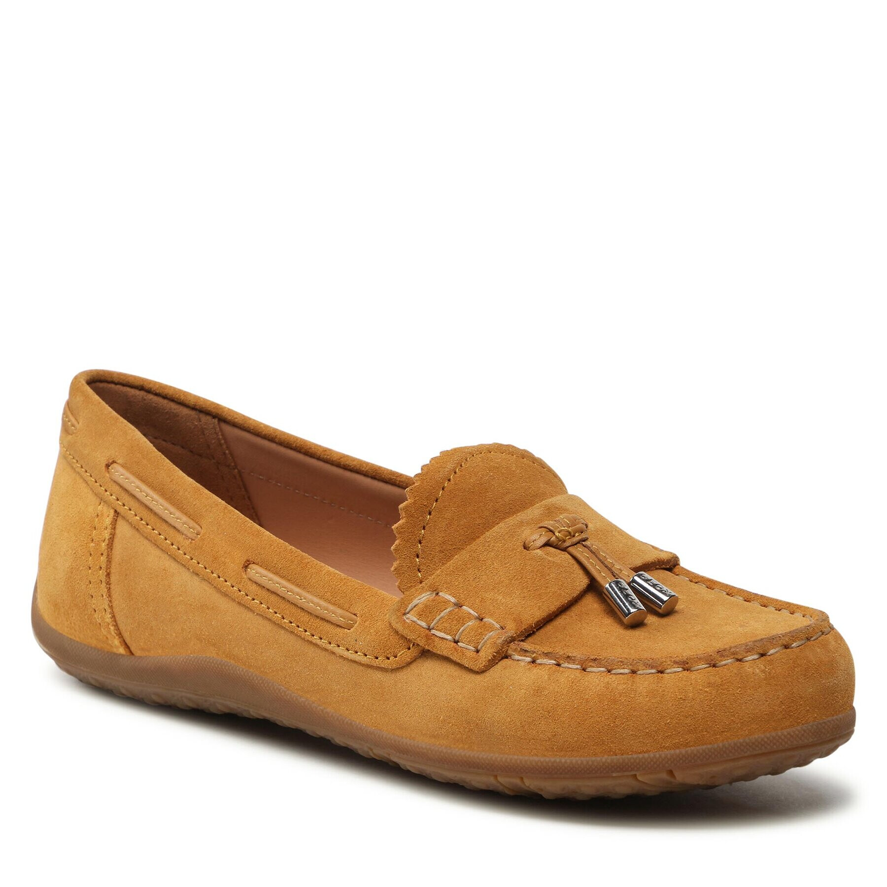 Geox Мокасини D Vega Moc D35DNA022BCC2002 Жълт - Pepit.bg