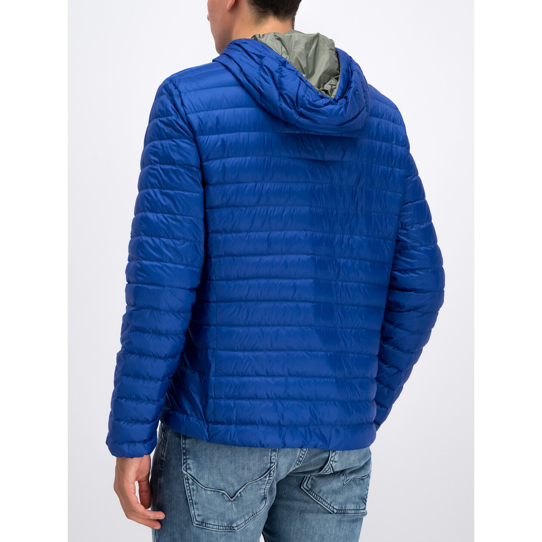 Geox Пухено яке M Warrens Hood Jkt M9225B T2449 F4454 Син Regular Fit - Pepit.bg