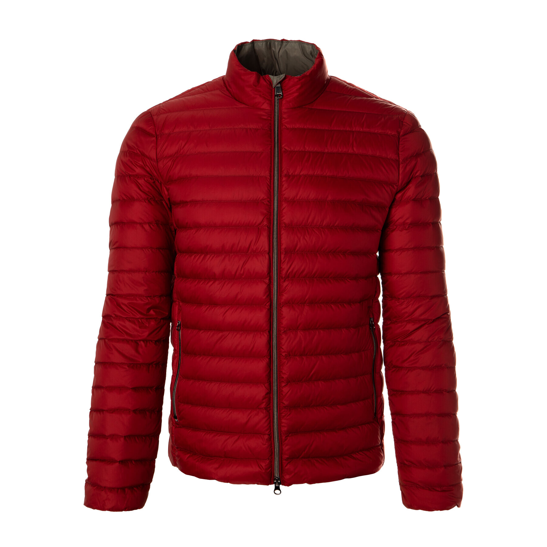 Geox Пухено яке M Warrens Short Jkt M9225D T2449 F4386 Червен Regular Fit - Pepit.bg