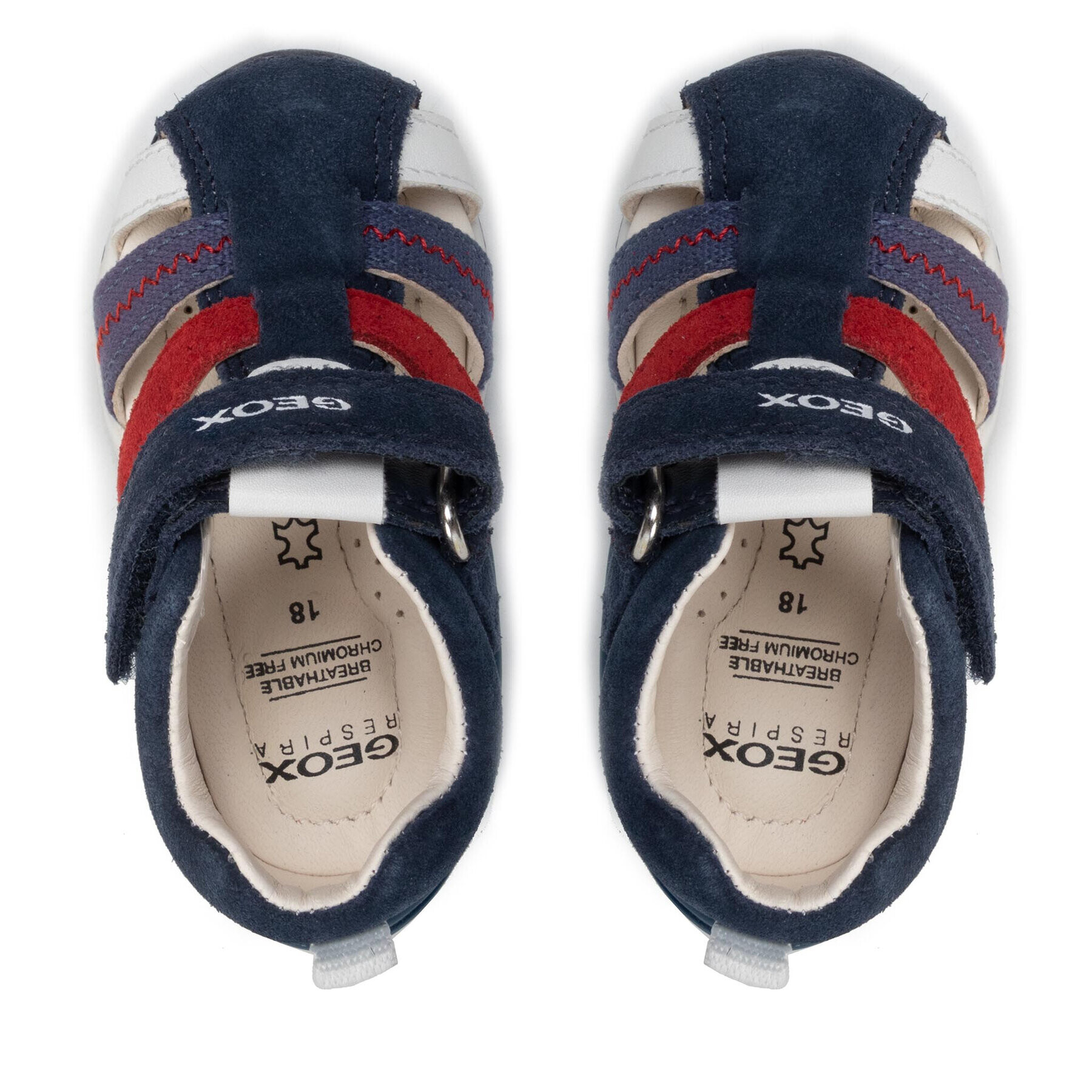 Geox Сандали B Each B. B B150BB 022BC C0735 Тъмносин - Pepit.bg