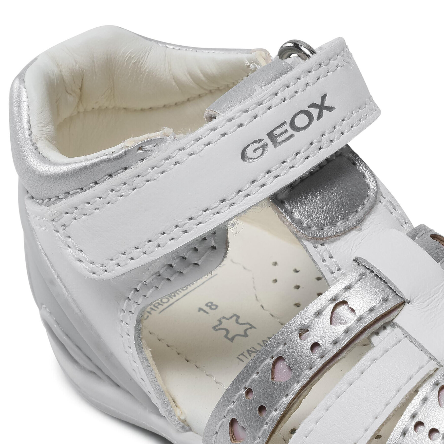 Geox Сандали B Each G. A B150AA 085NF C0007 Бял - Pepit.bg