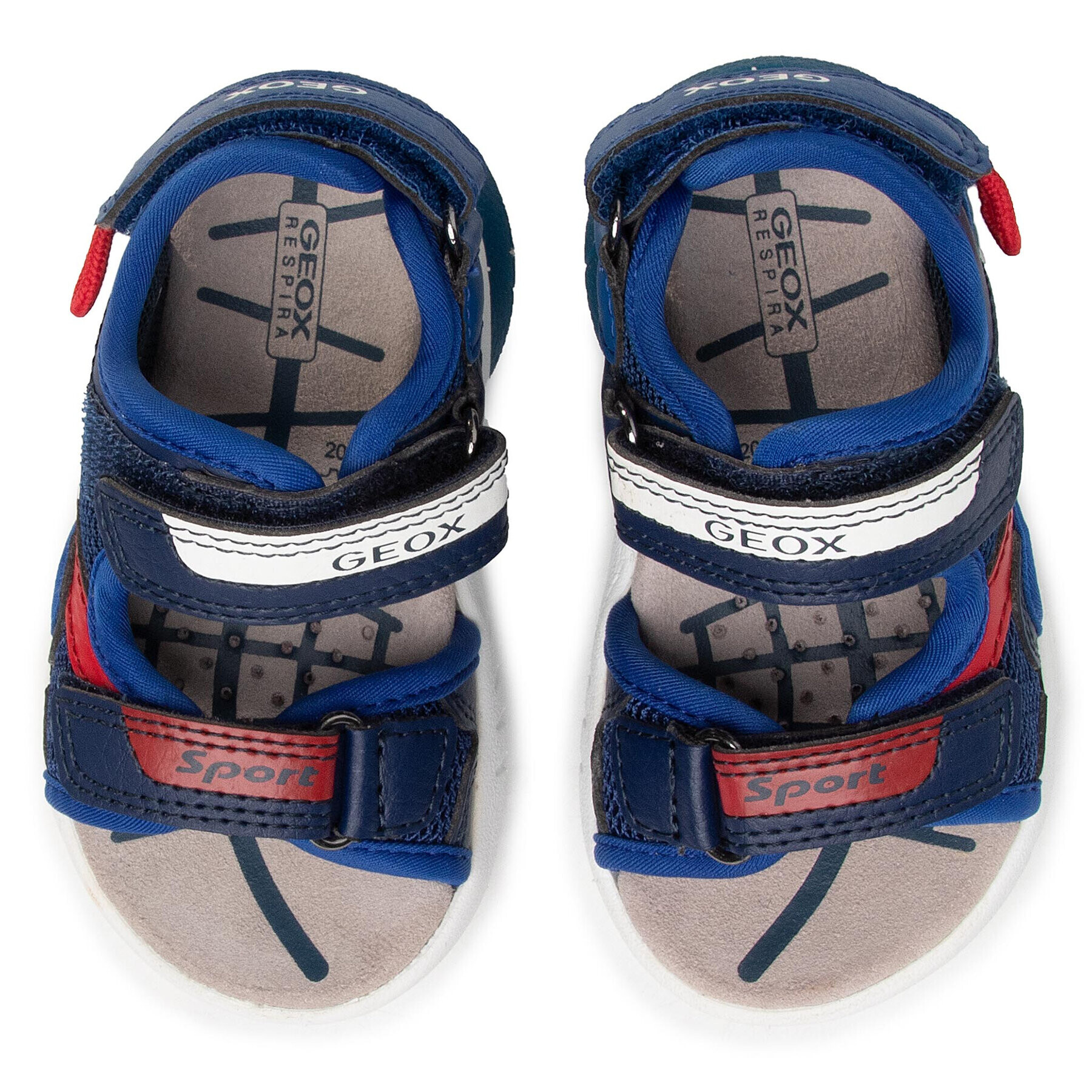 Geox Сандали B S.Flexyyper B.B B022UB 0FE14 C0735 Тъмносин - Pepit.bg
