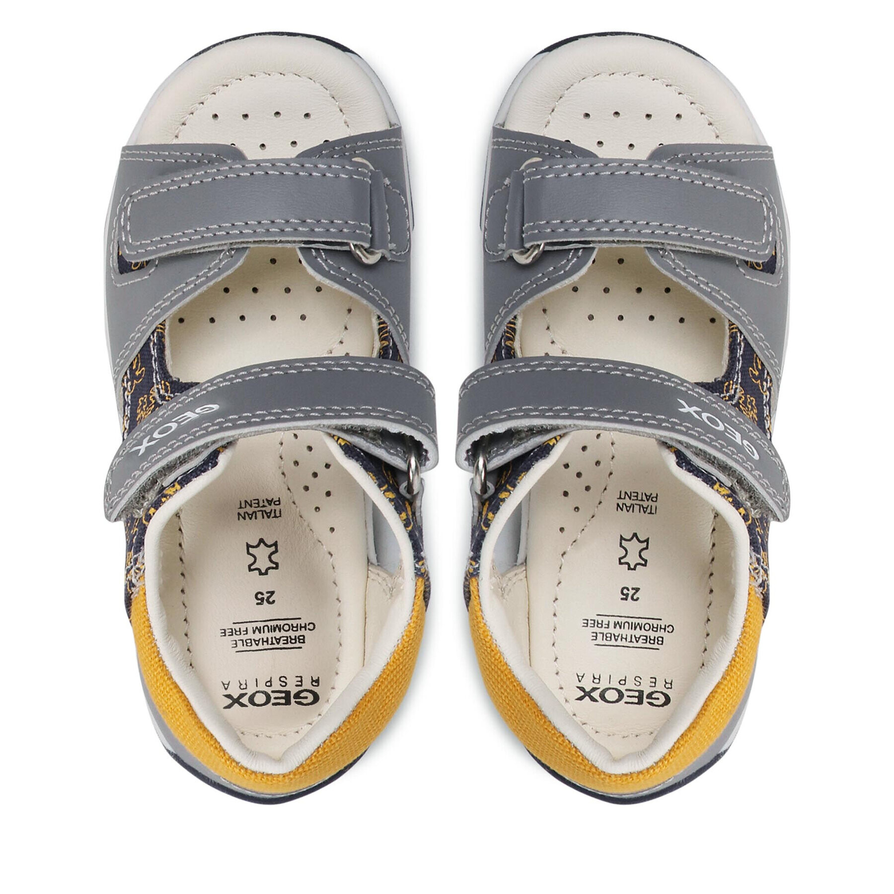 Geox Сандали B S. Tapuz B. B B250XB 0BCAW C1F2Q Сив - Pepit.bg