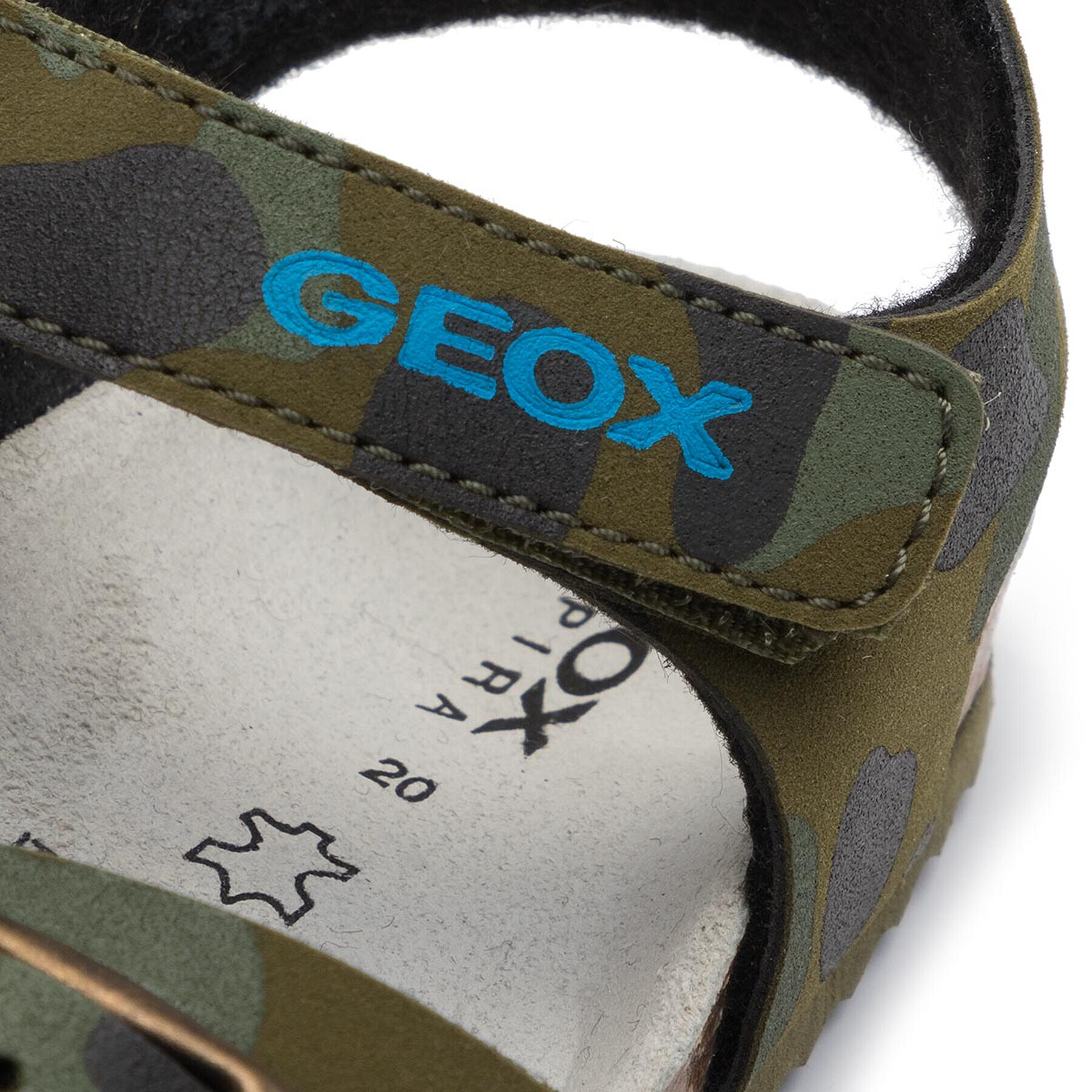 Geox Сандали B Sand. Chalki B. A B922QA 000CE C3009 M Зелен - Pepit.bg